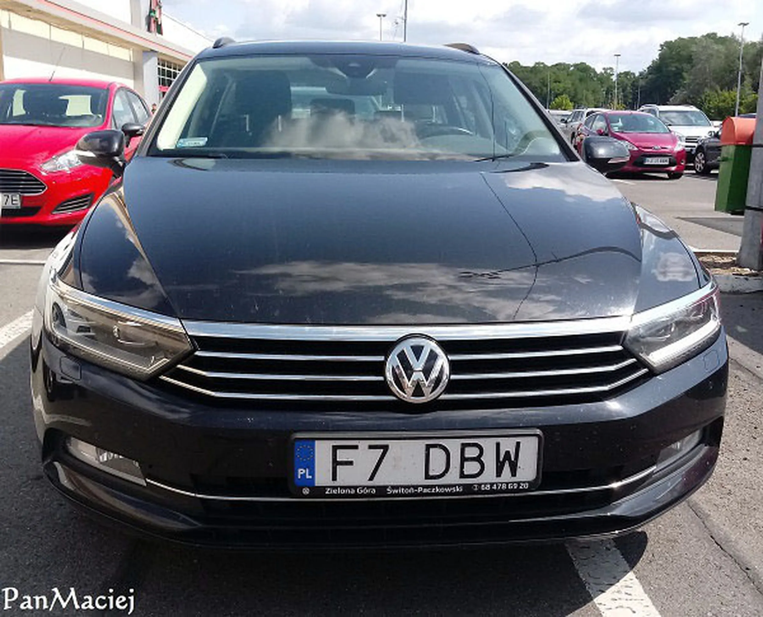 Fajny numer, blacha F7 DBW