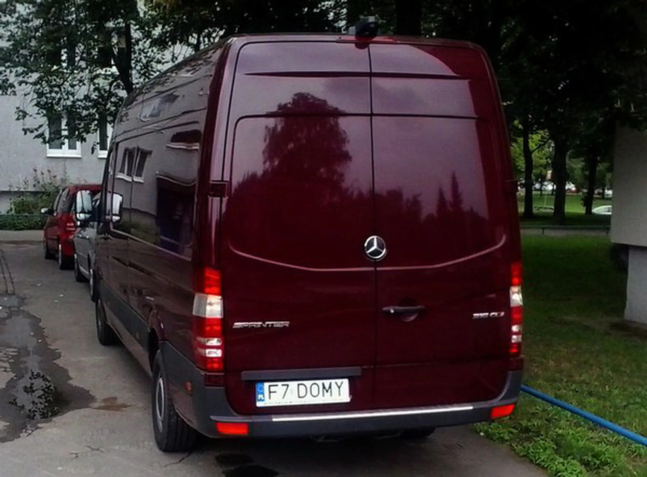 Fajny numer, blacha F7 DOMY