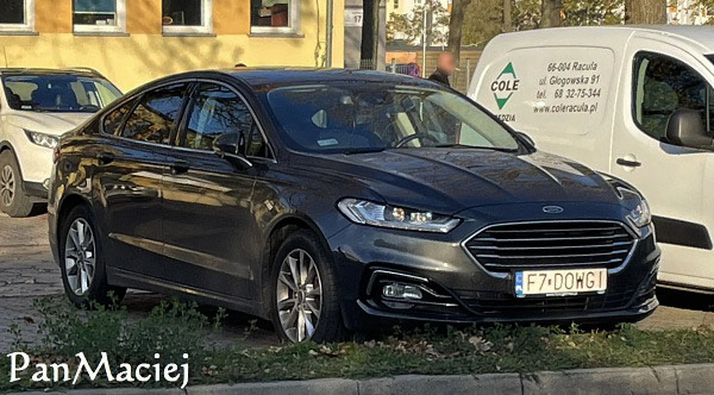 Fajny numer, blacha F7 DOWGI