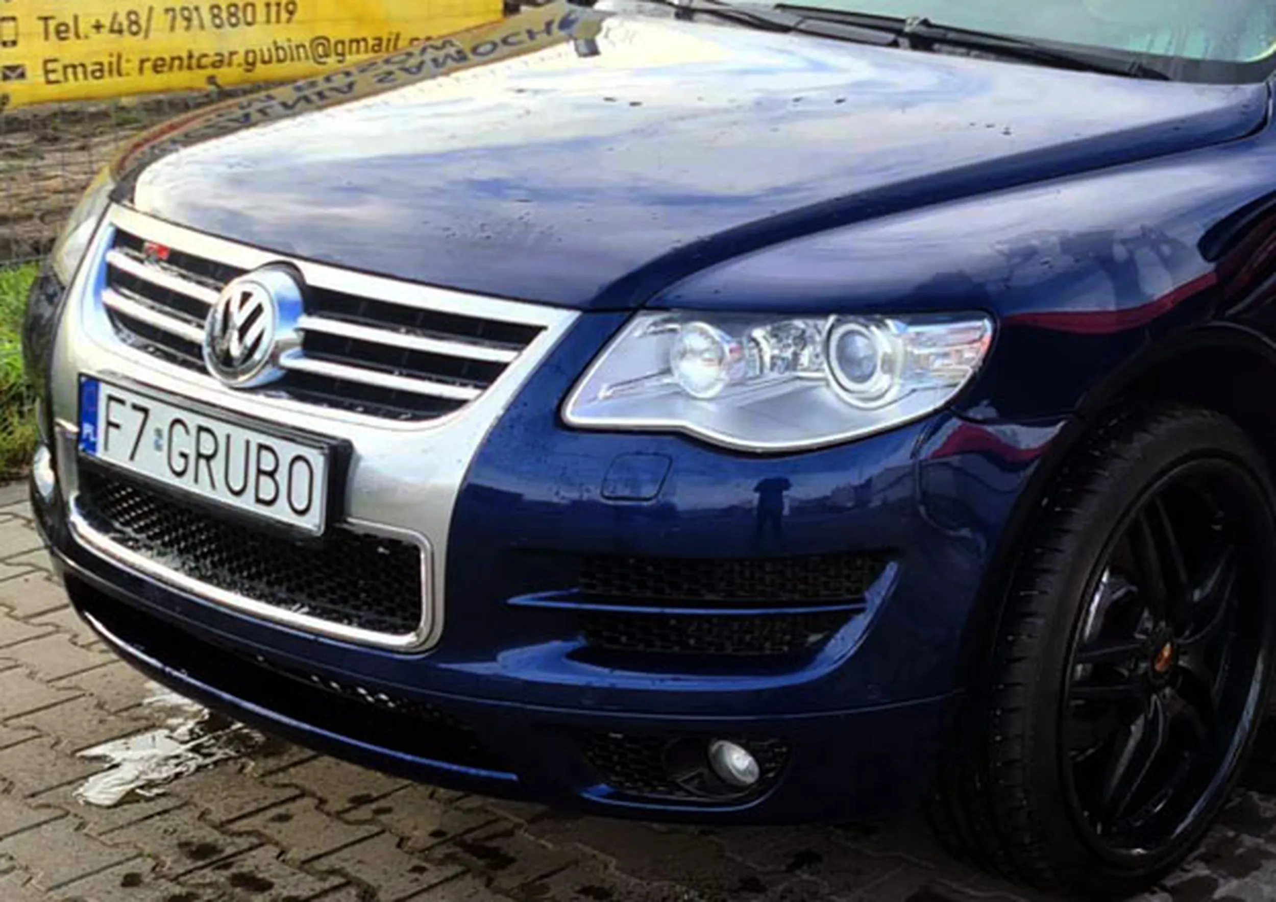 Fajny numer, blacha F7 GRUBO