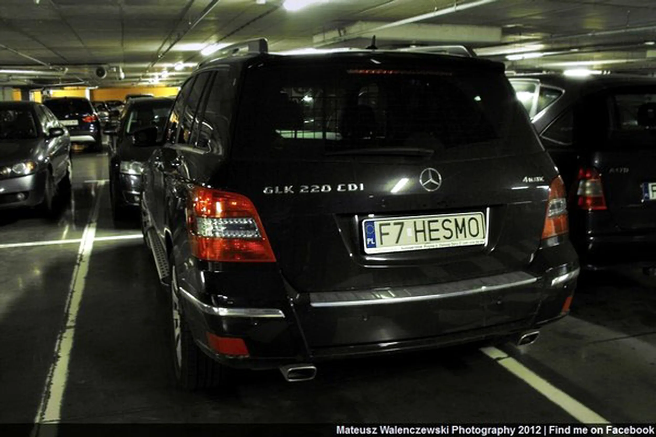 Fajny numer, blacha F7 HESMO