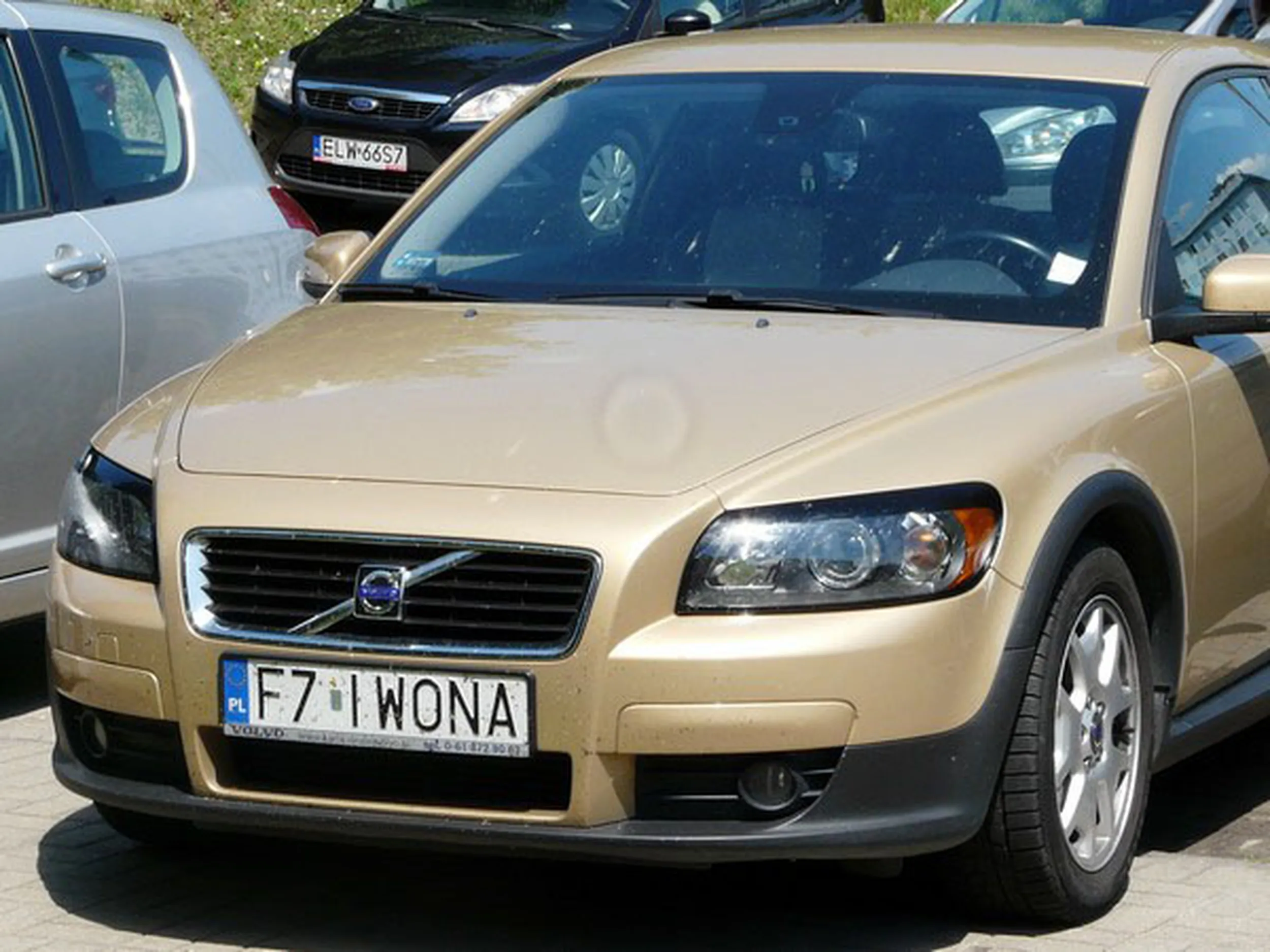 Fajny numer, blacha F7 IWONA