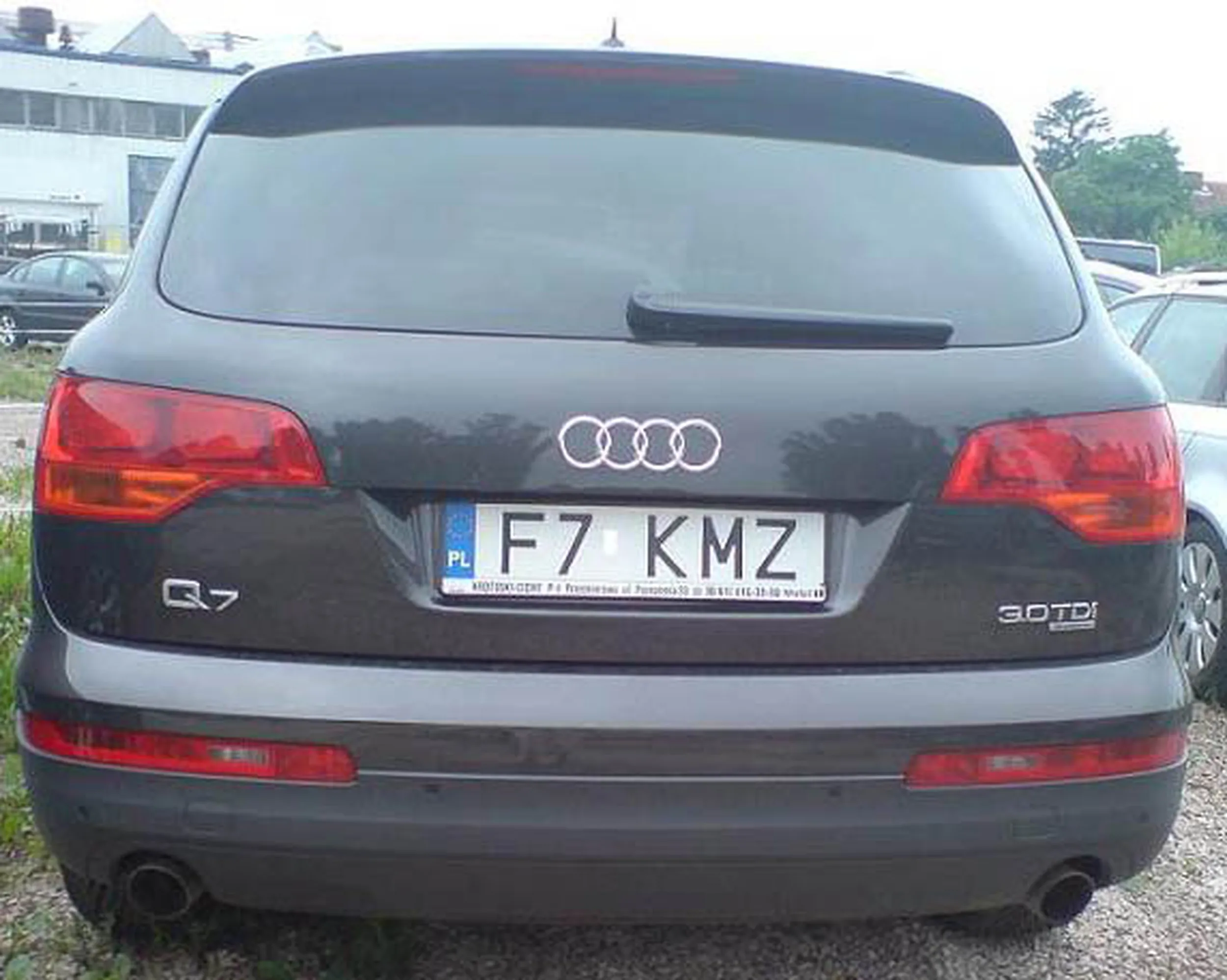 Fajny numer, blacha F7 KMZ