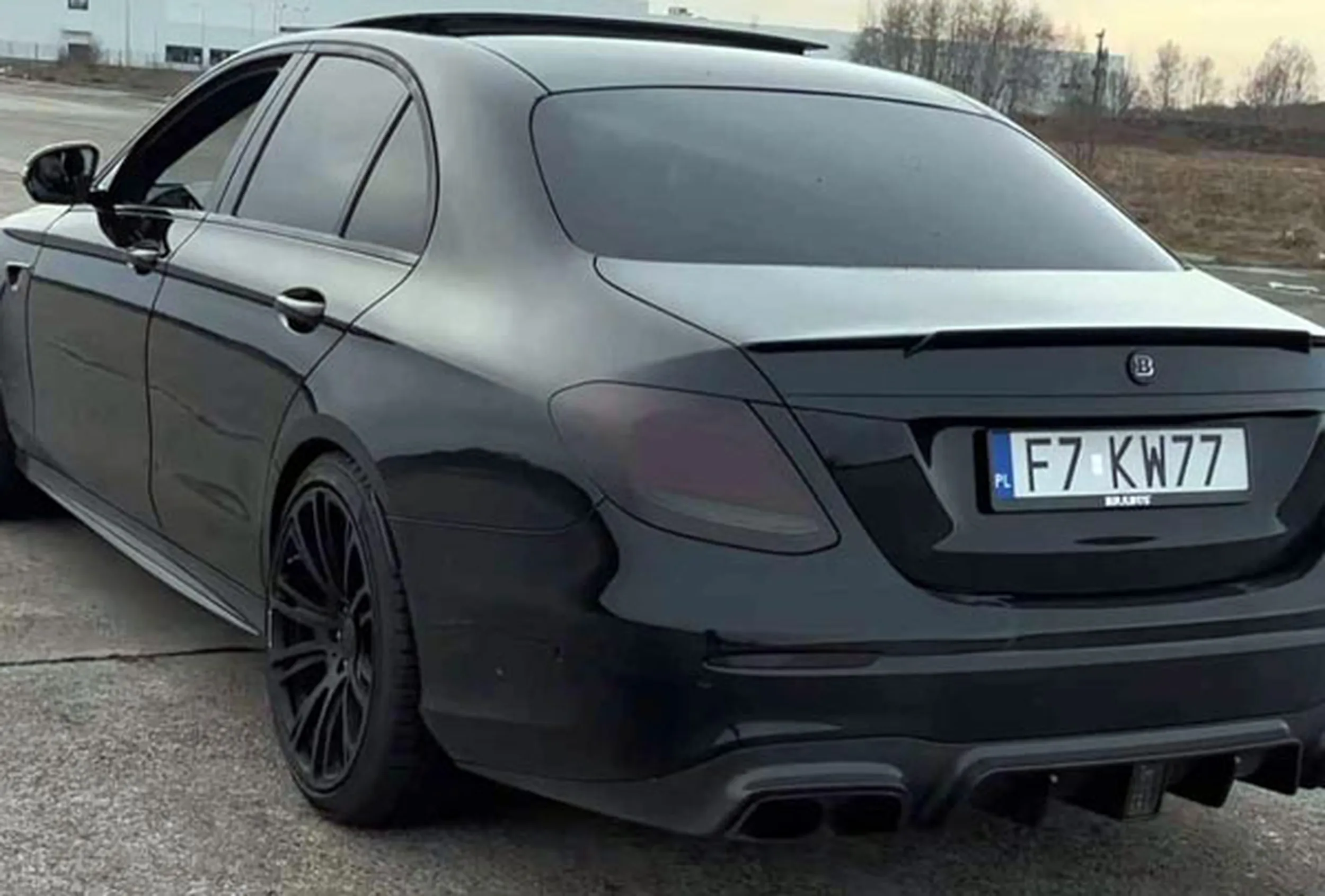 Fajny numer, blacha F7 KW77