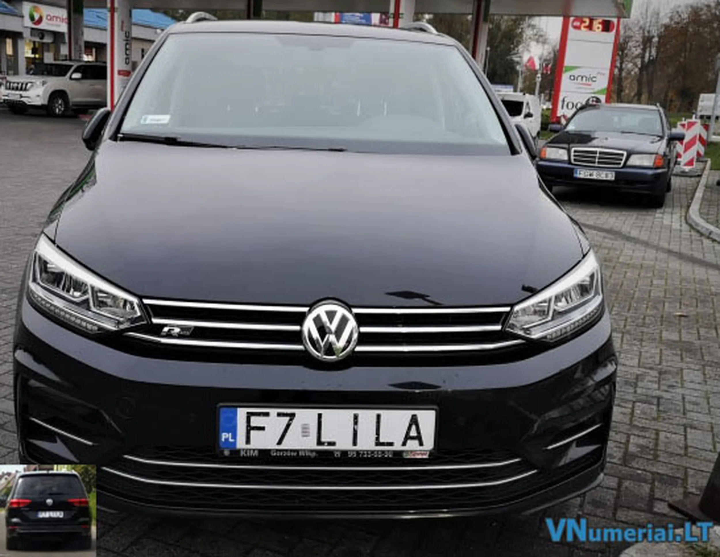 Fajny numer, blacha F7 LILA