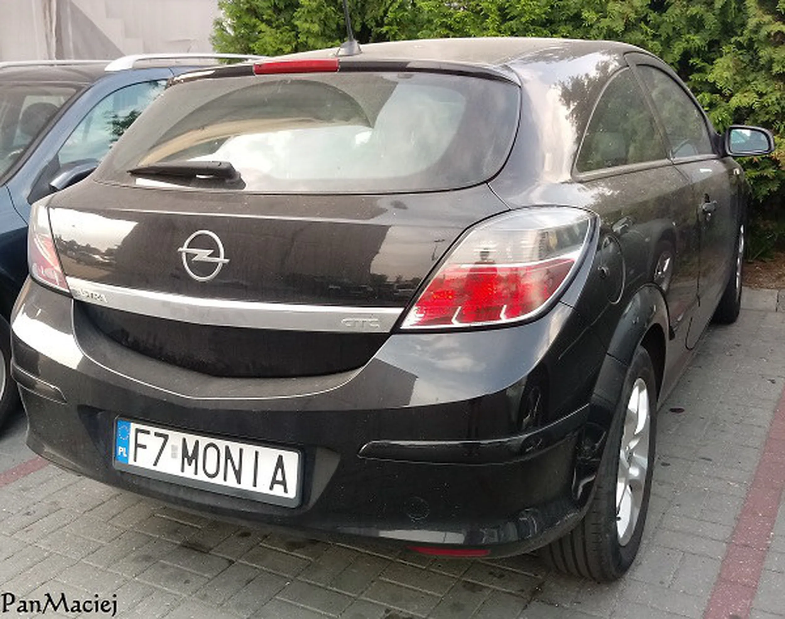 Fajny numer, blacha F7 MONIA