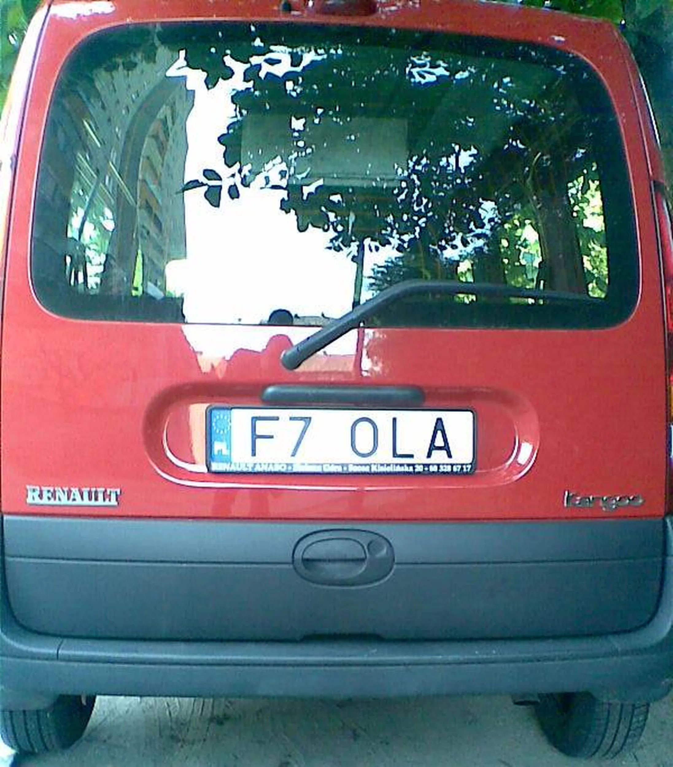 Fajny numer, blacha F7 OLA