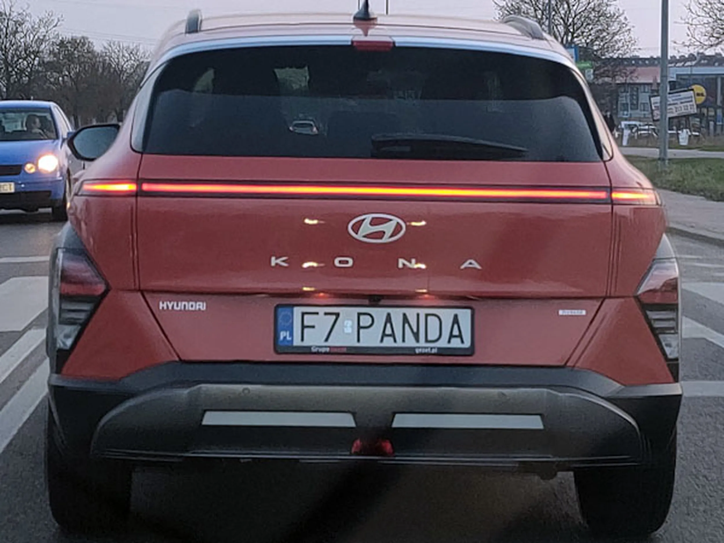 Fajny numer, blacha F7 PANDA