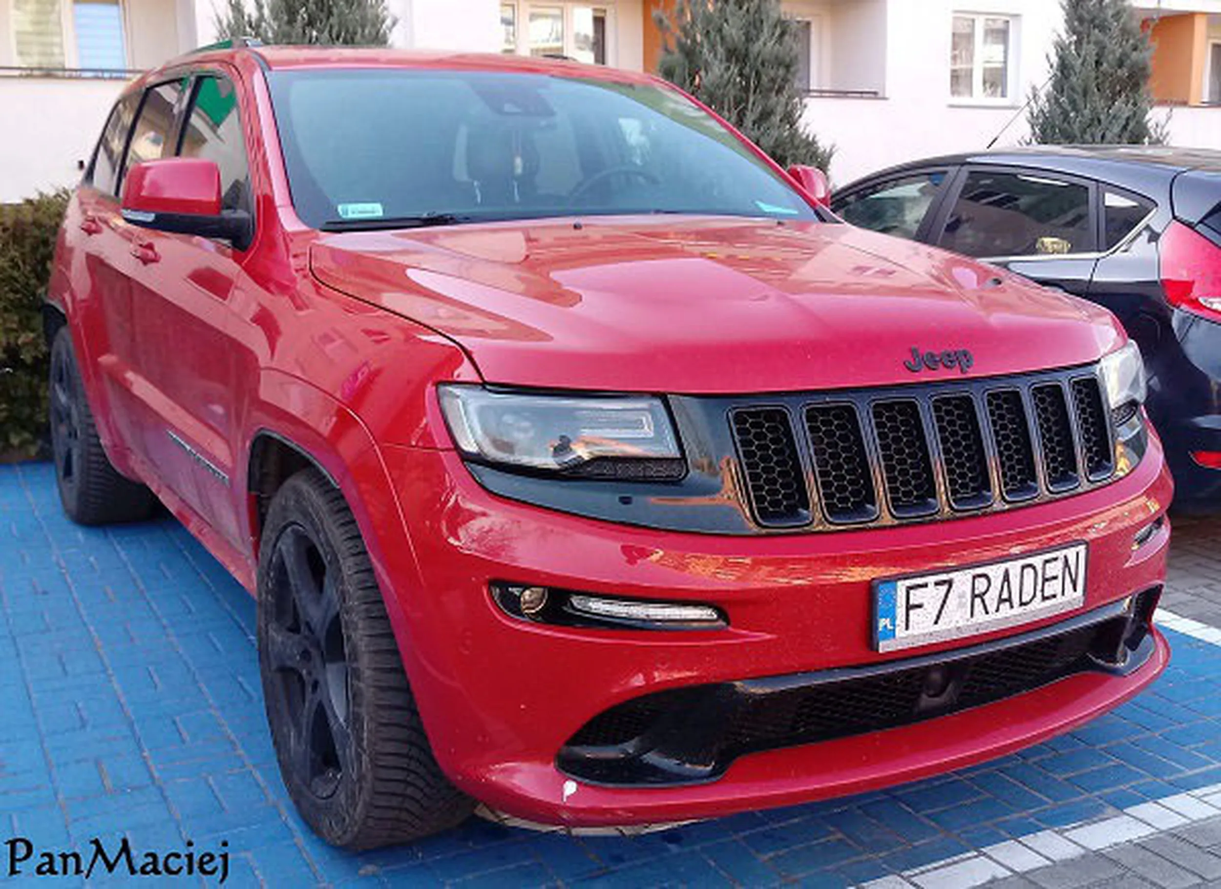Fajny numer, blacha F7 RADEN