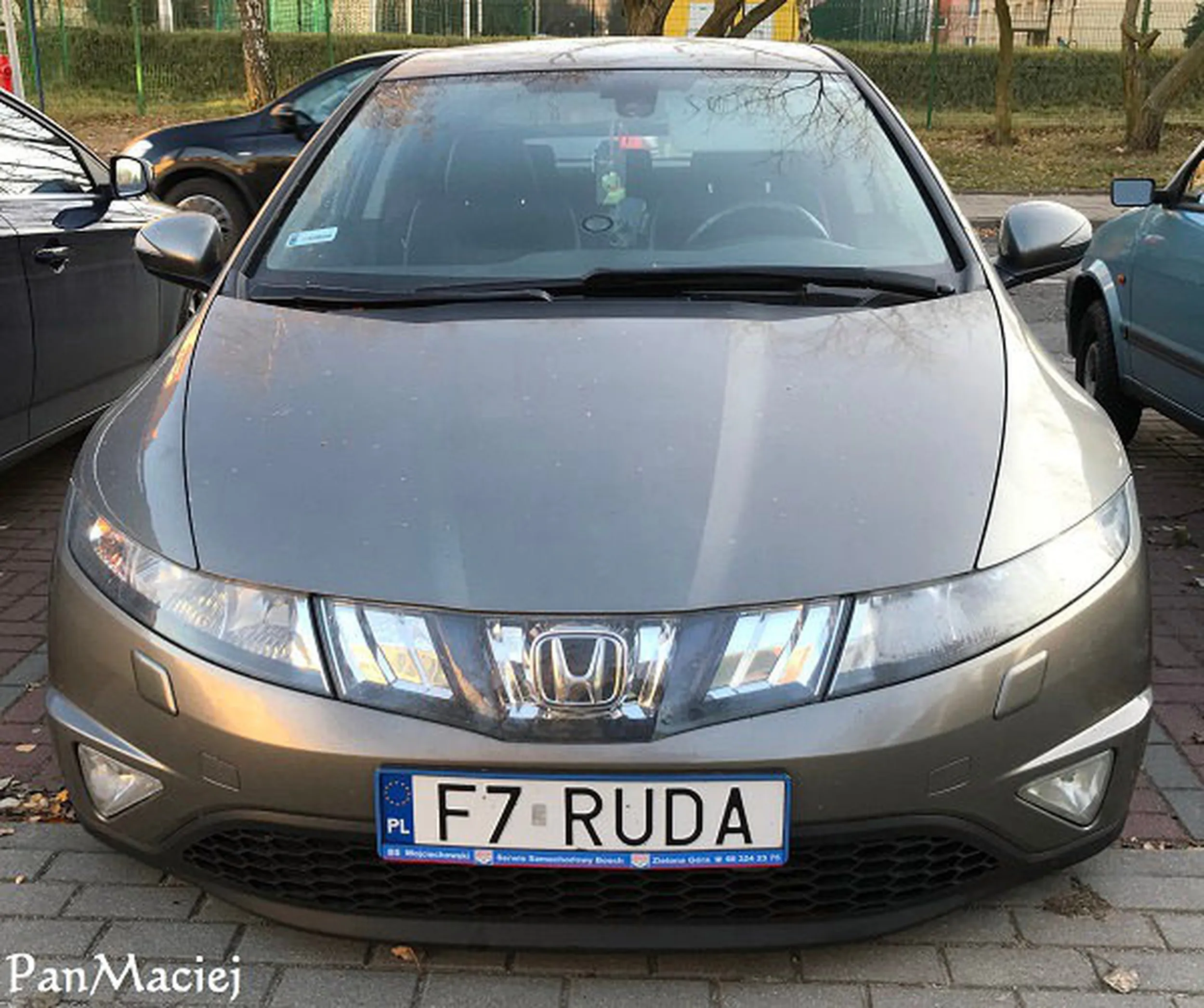 Fajny numer, blacha F7 RUDA