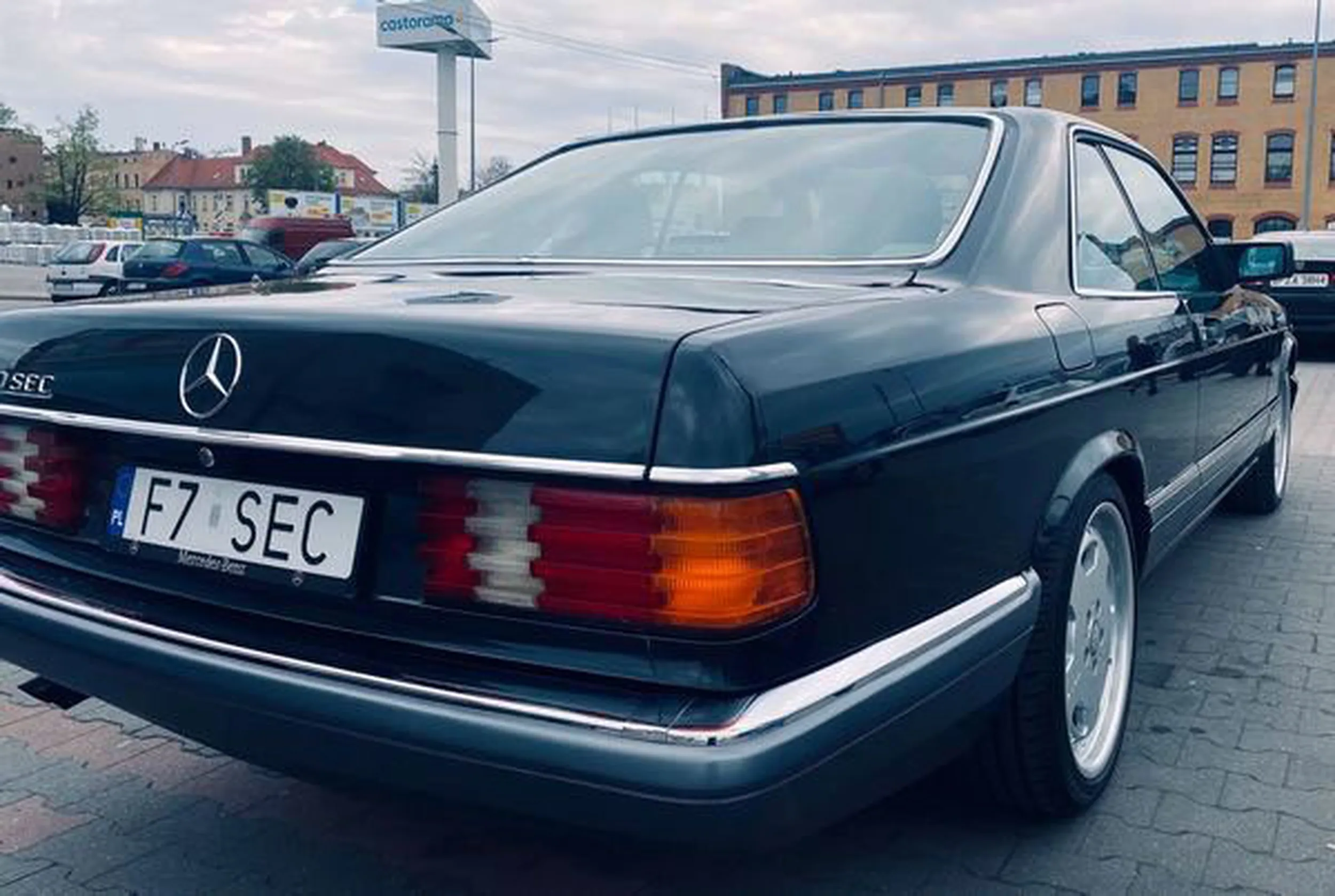 Fajny numer, blacha F7 SEC