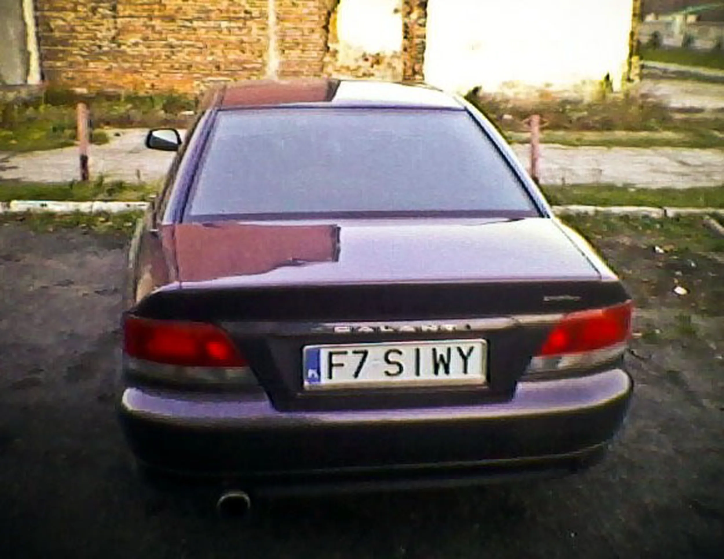 Fajny numer, blacha F7 SIWY