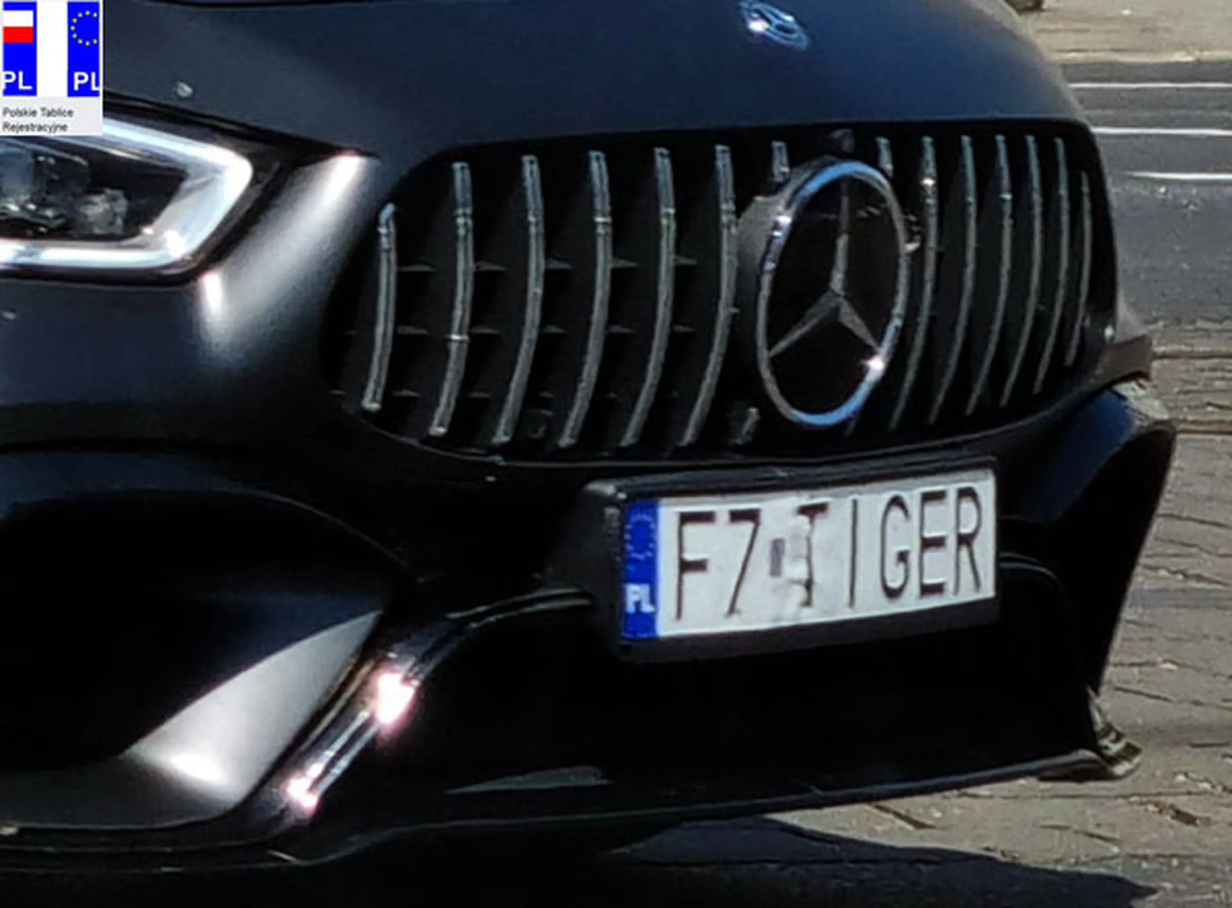 Fajny numer, blacha F7 TIGER