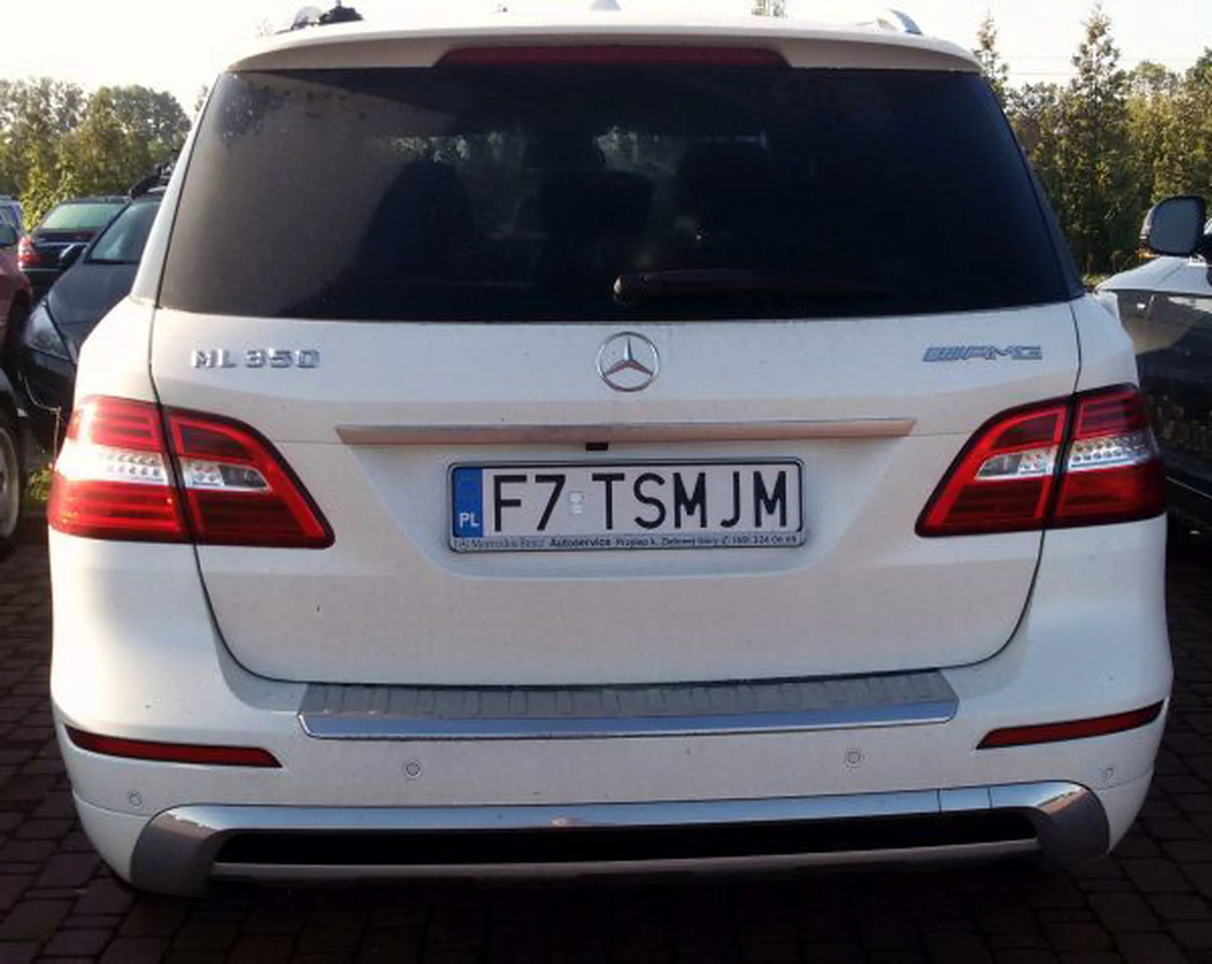 Fajny numer, blacha F7 TSMJM