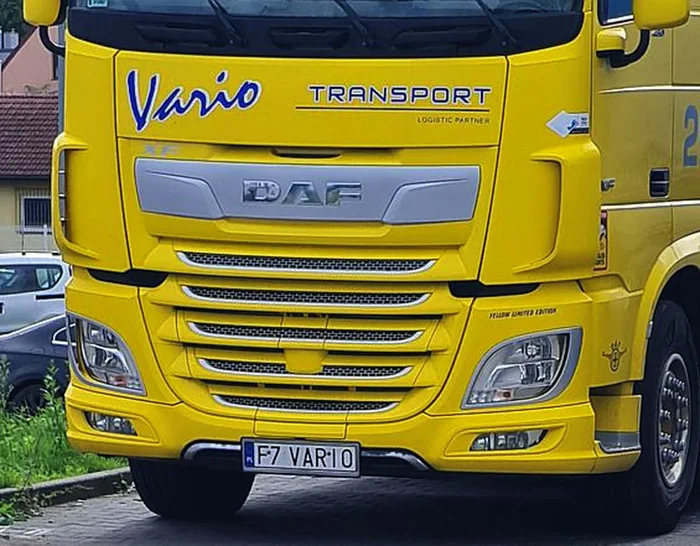 Fajny numer, blacha F7 VARIO