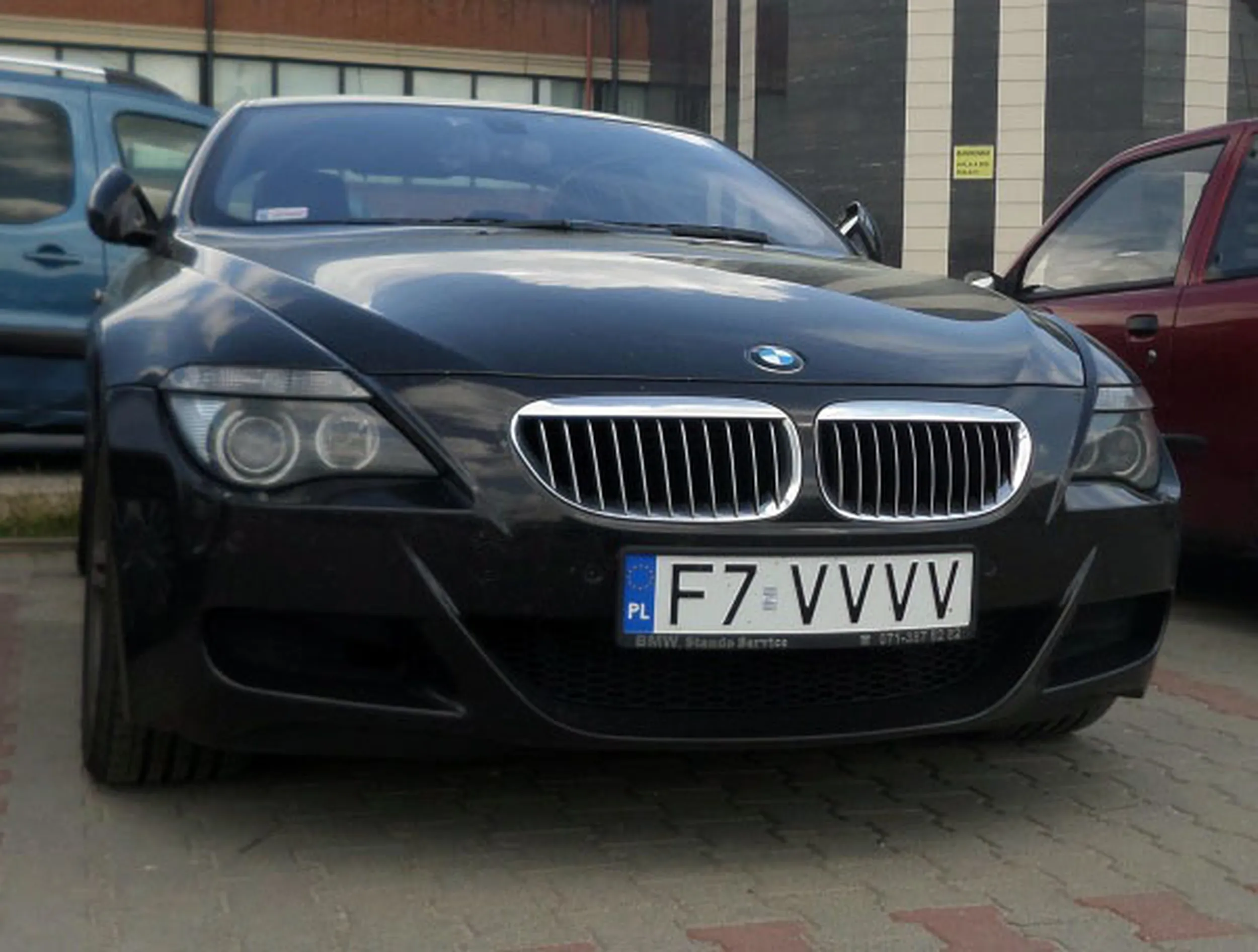 Fajny numer, blacha F7 VVVV