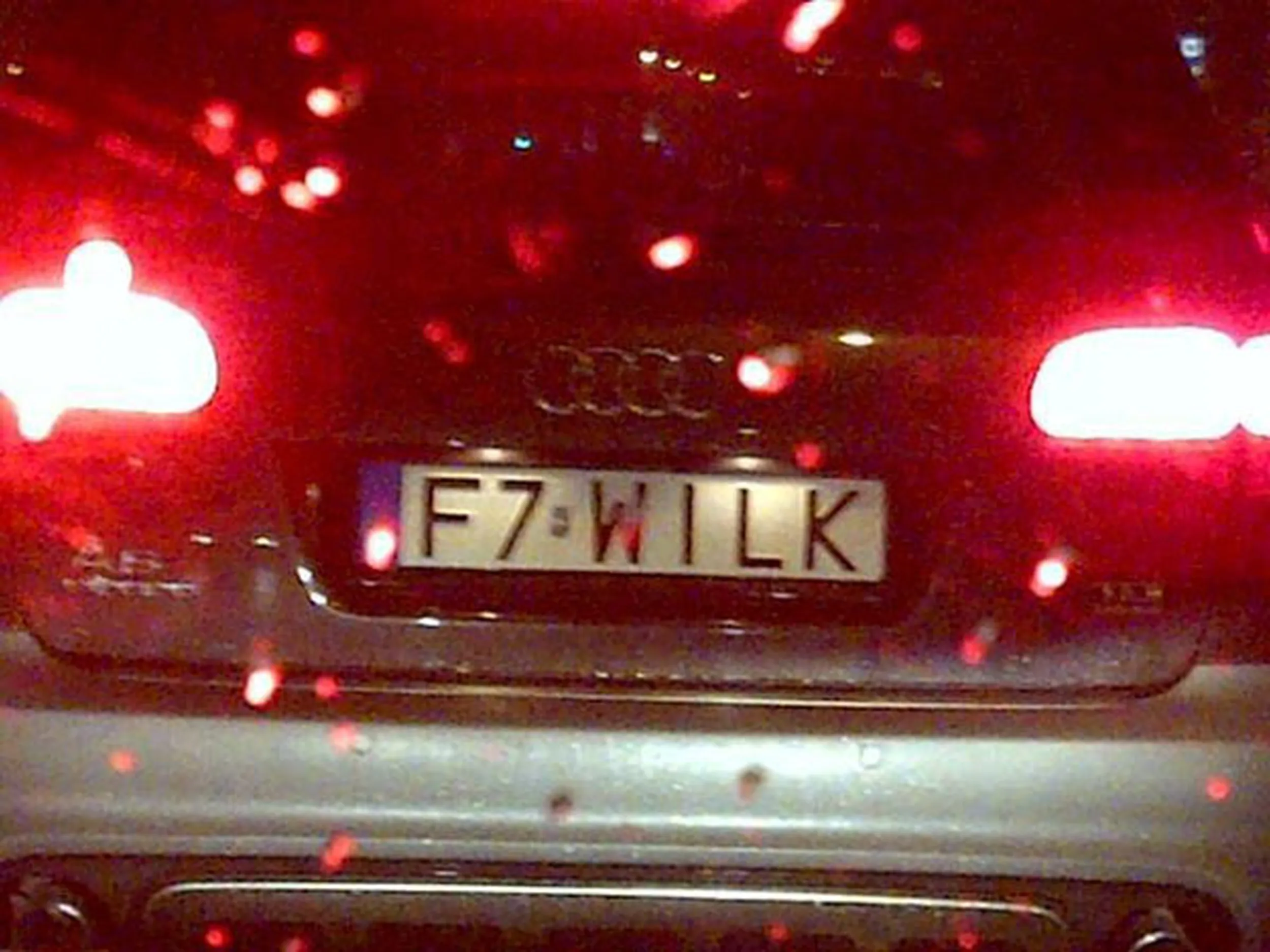 Fajny numer, blacha F7 WILK