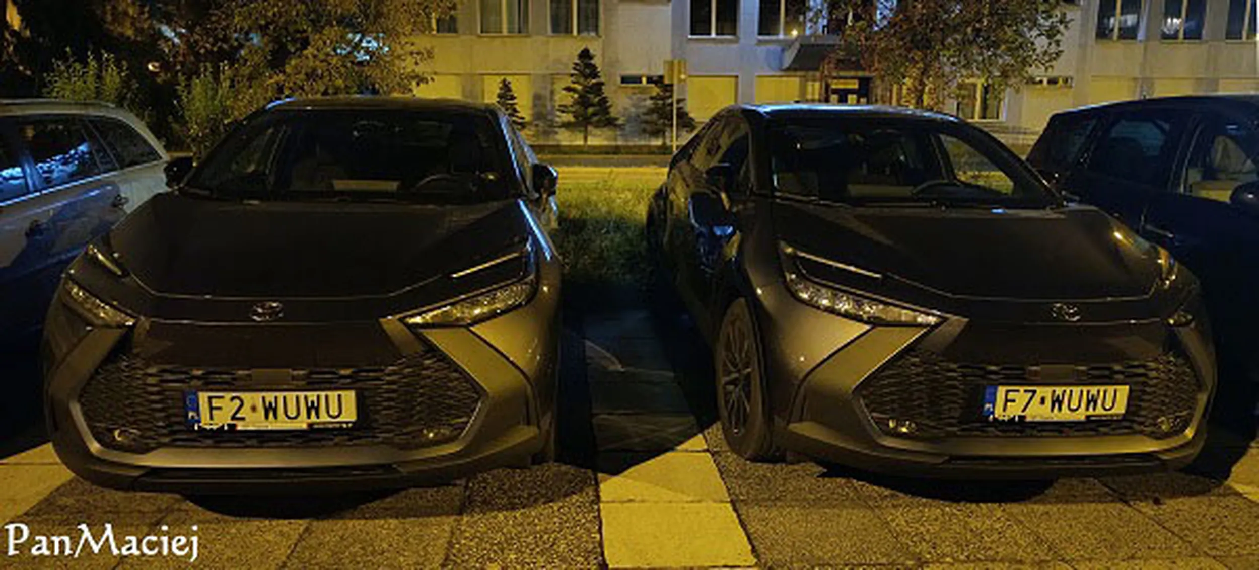 Fajny numer, blacha F7 WUWU