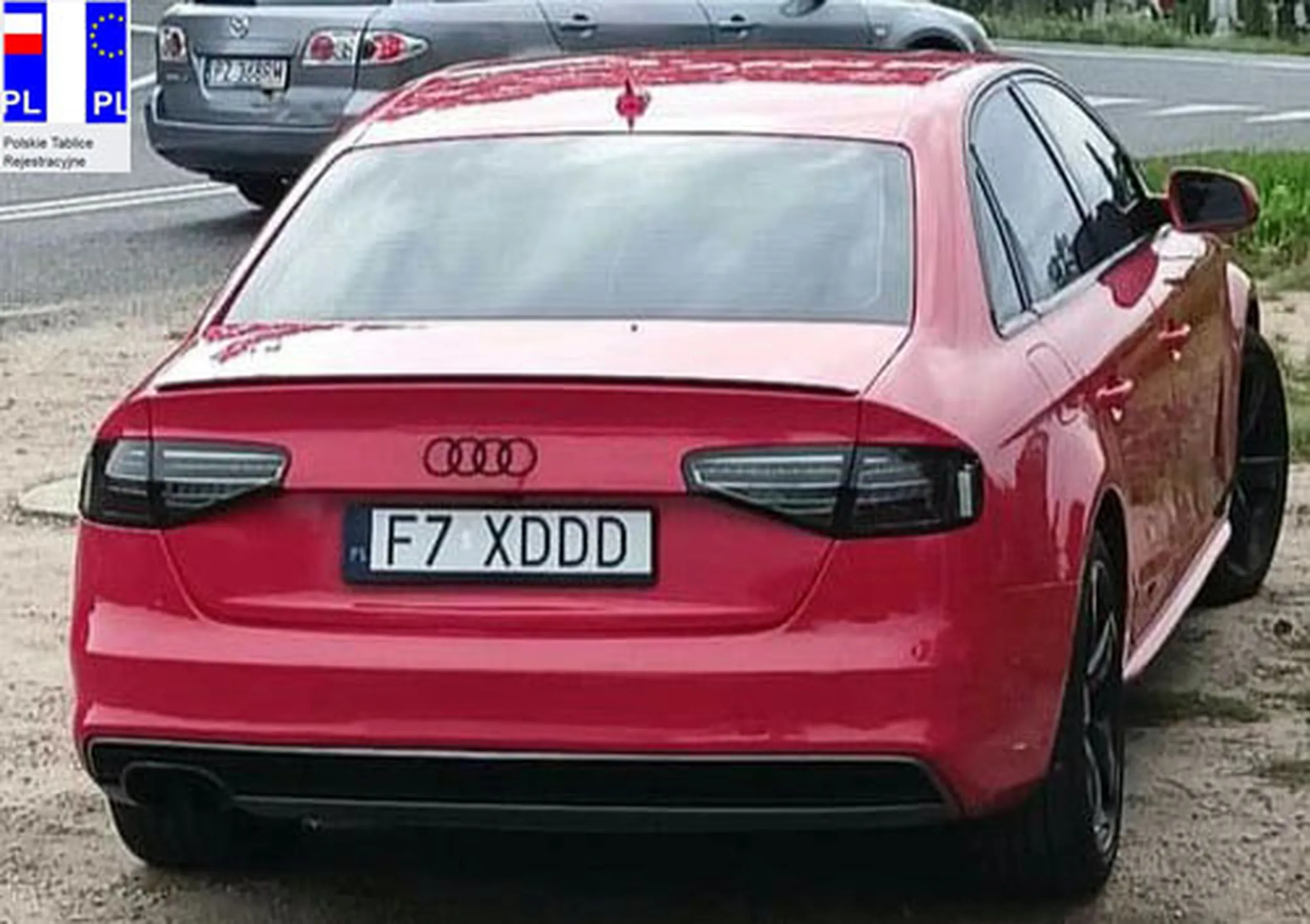 Fajny numer, blacha F7 XDDD