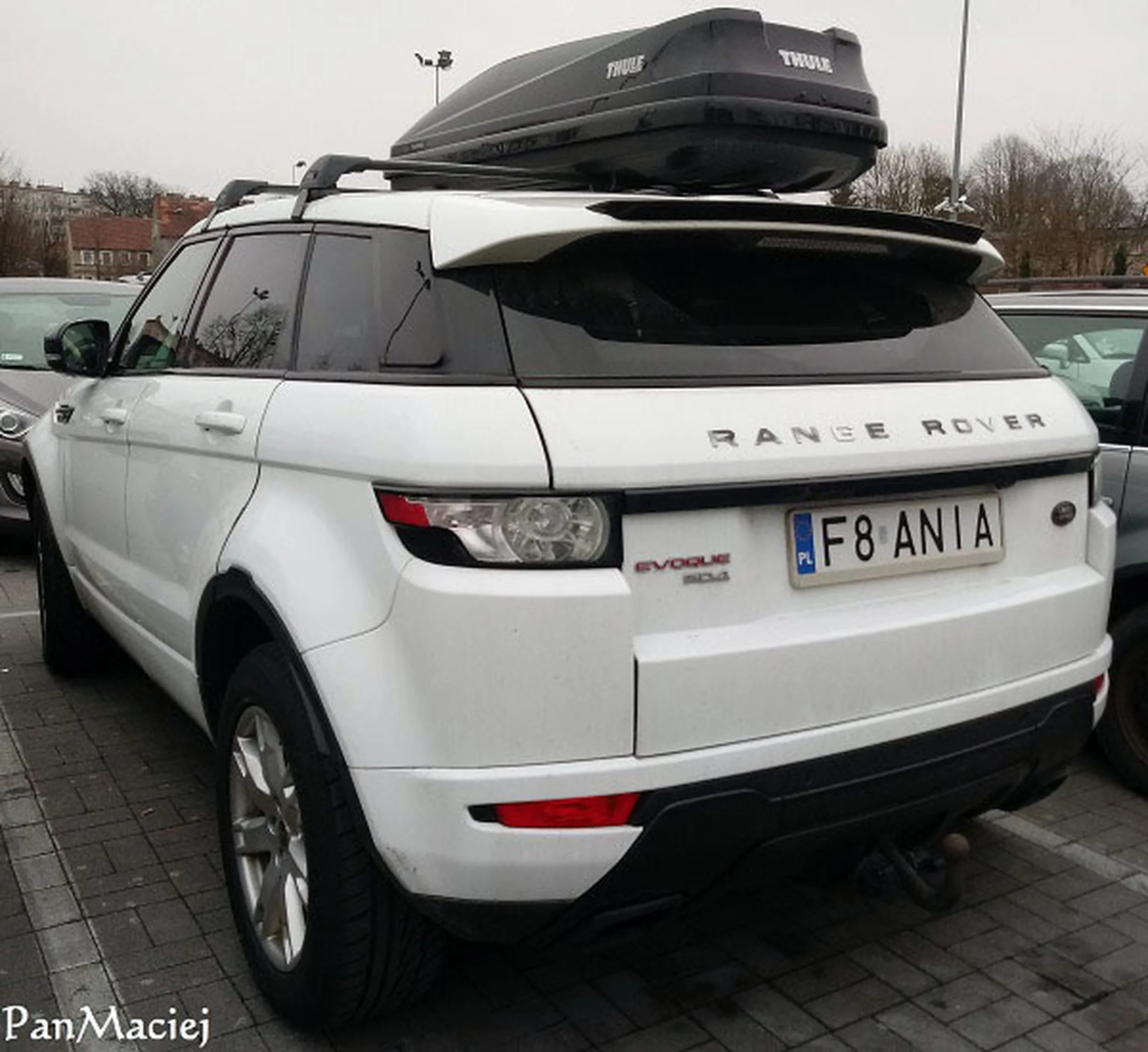 Fajny numer, blacha F8 ANIA