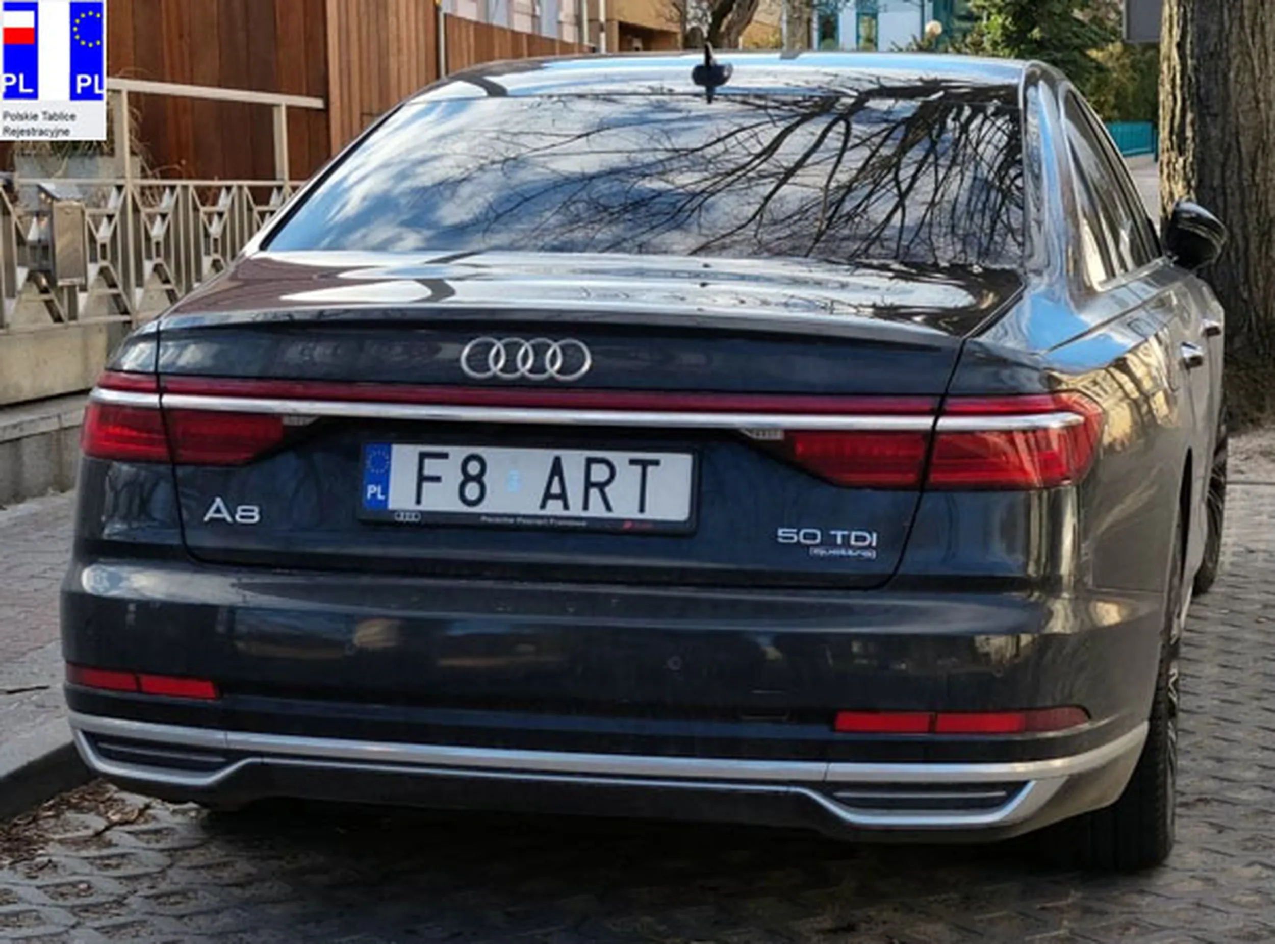 Fajny numer, blacha F8 ART
