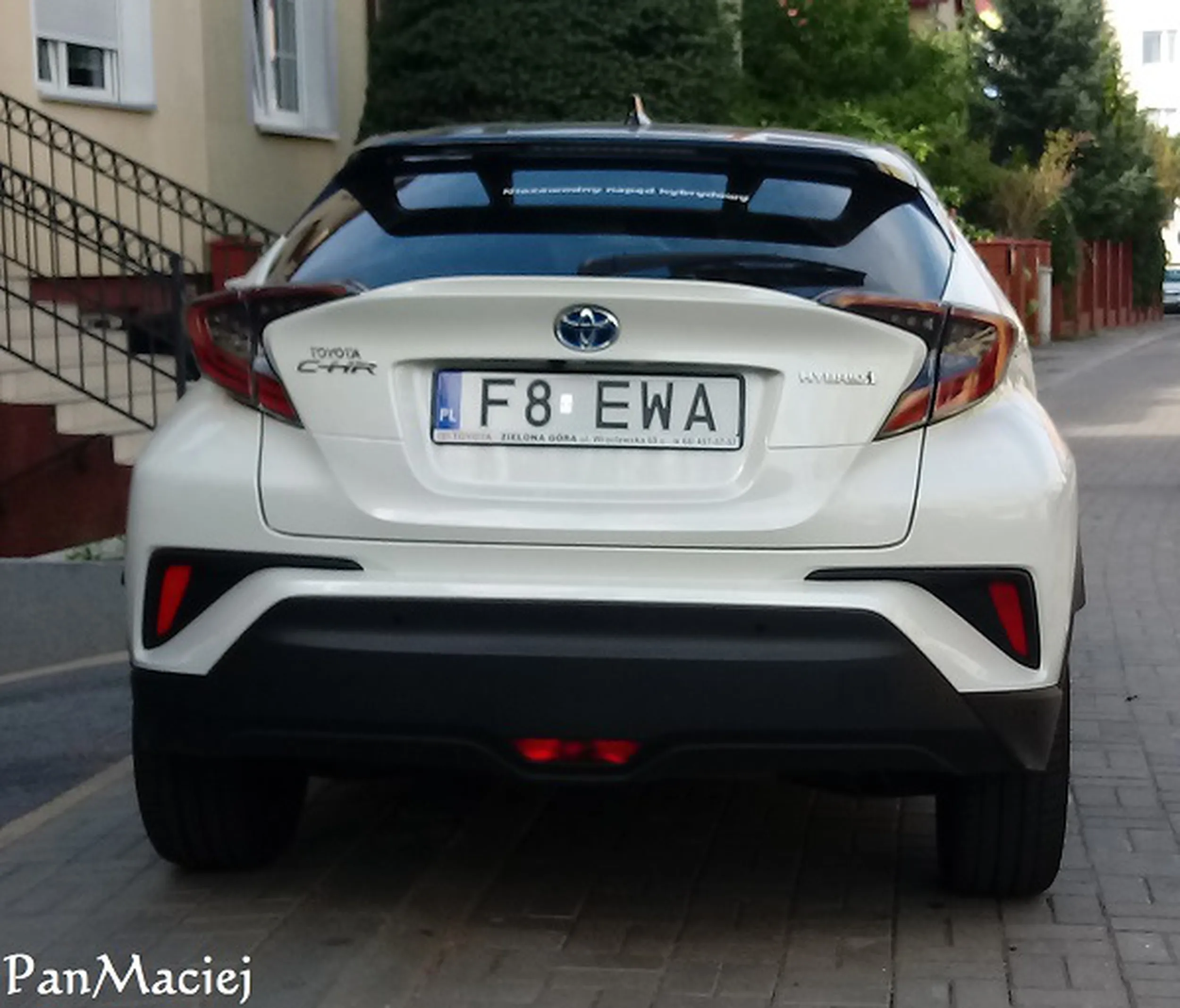 Fajny numer, blacha F8 EWA