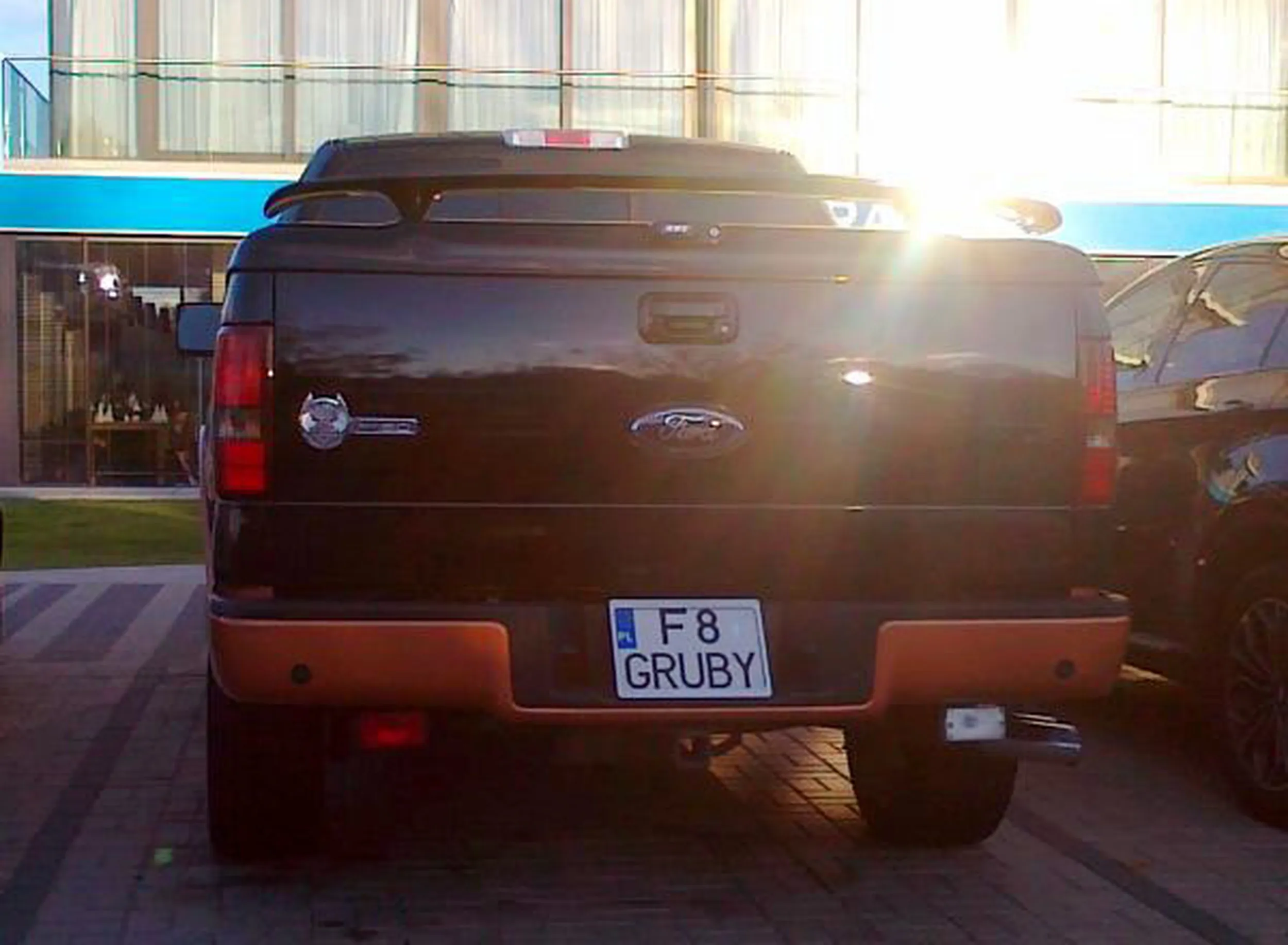 Fajny numer, blacha F8 GRUBY