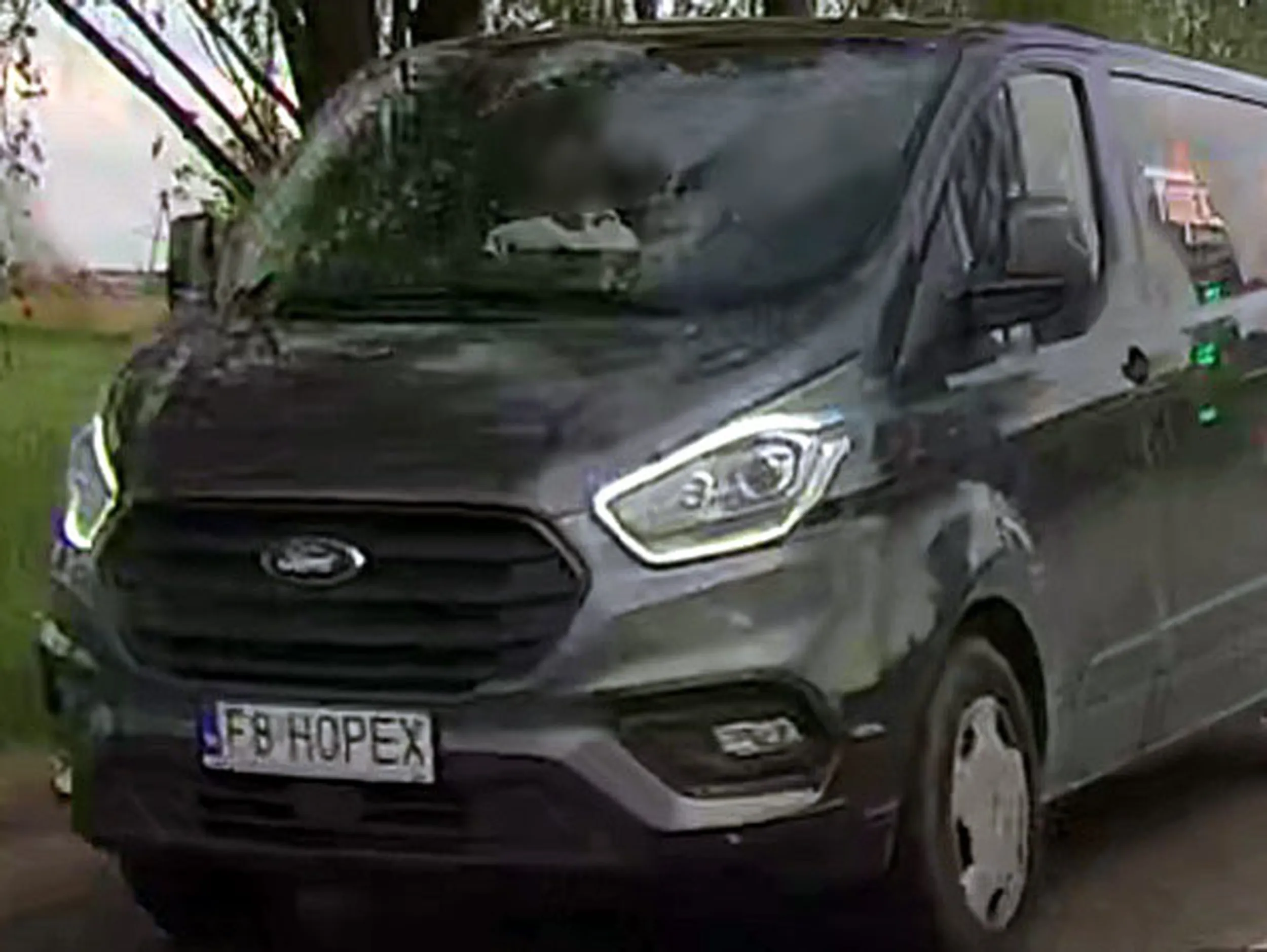 Fajny numer, blacha F8 HOPEX