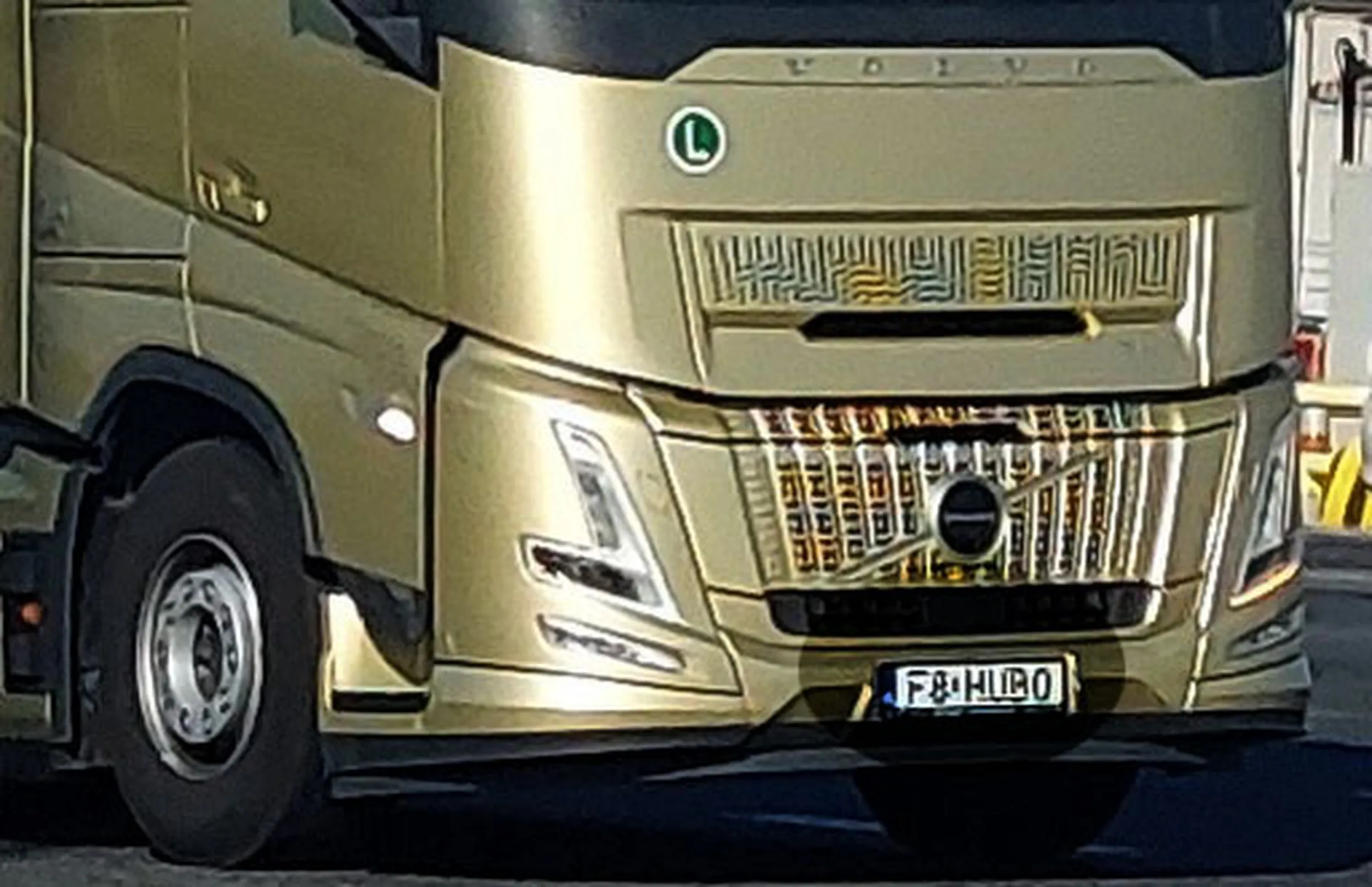 Fajny numer, blacha F8 HUBO