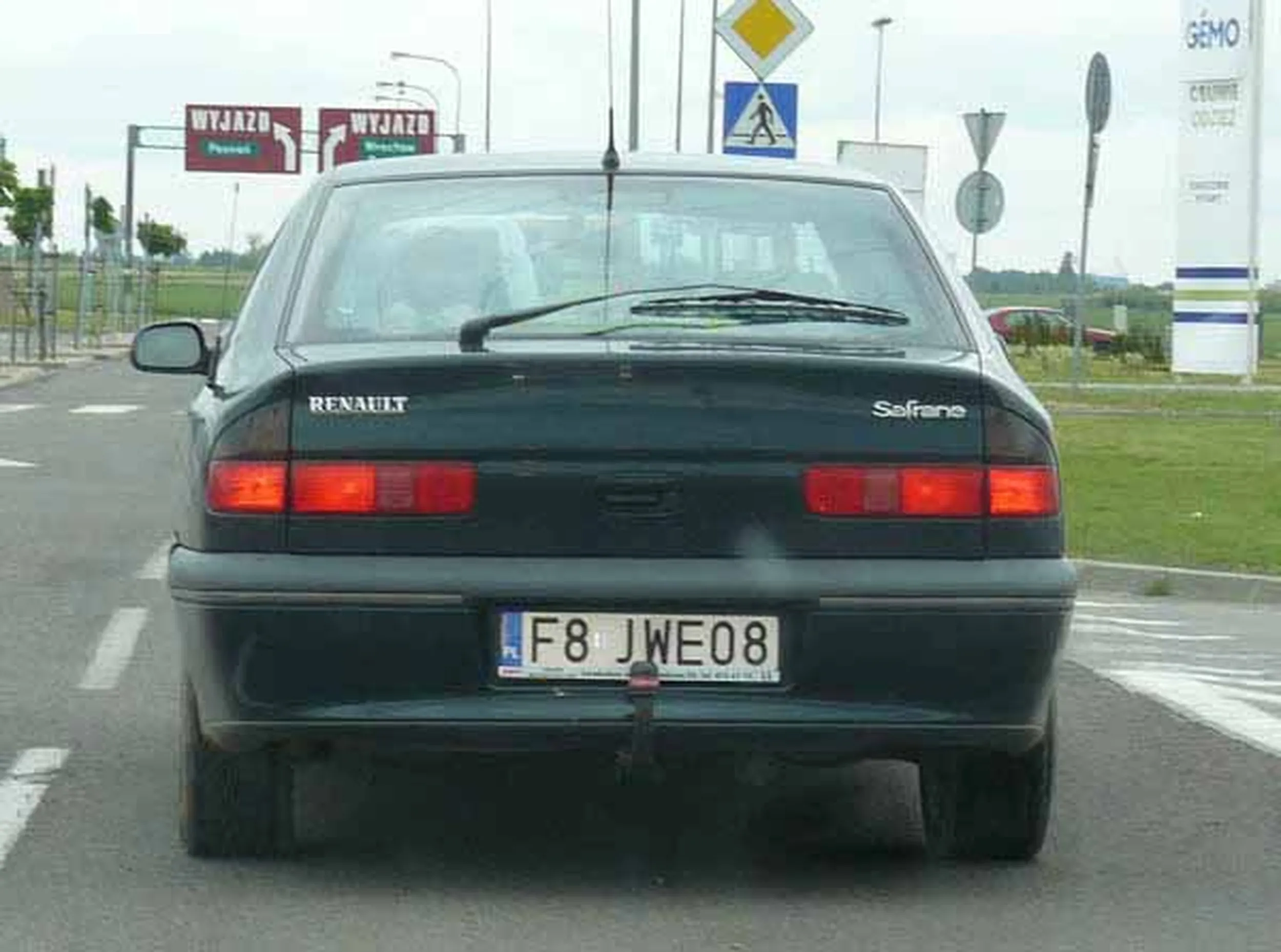 Fajny numer, blacha F8 JWE08