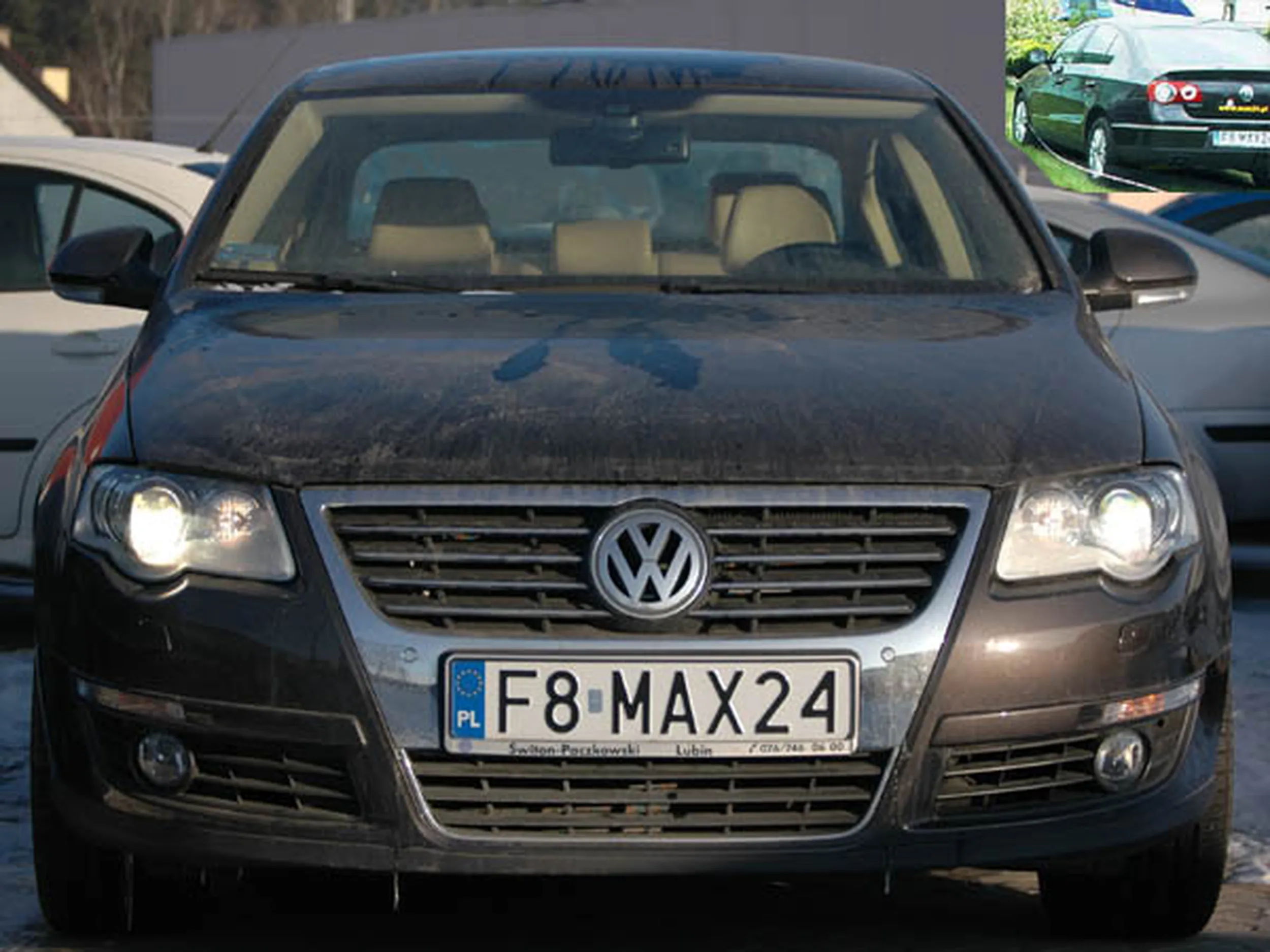 Fajny numer, blacha F8 MAX24