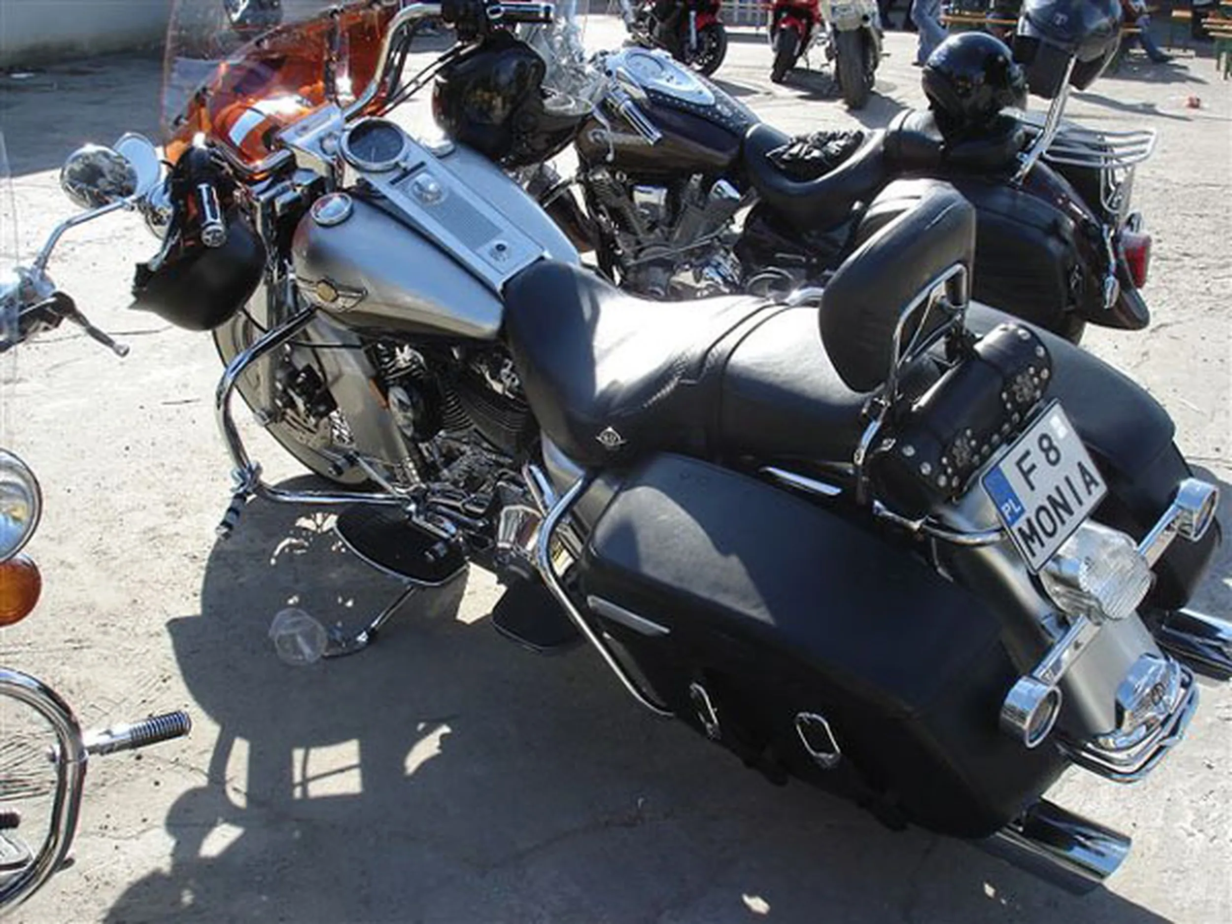 Fajny numer, blacha F8 MONIA