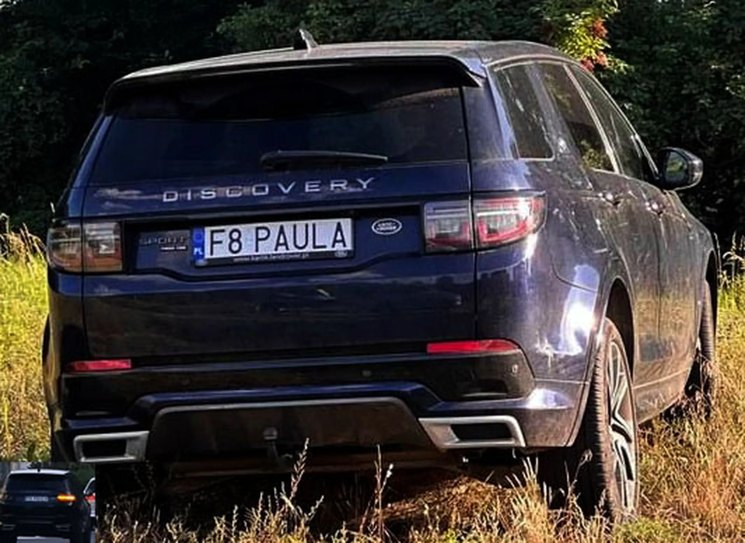 Fajny numer, blacha F8 PAULA