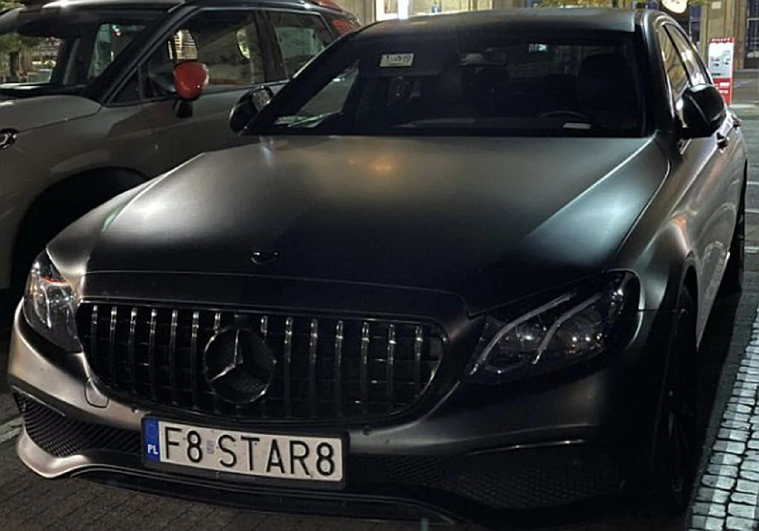 Fajny numer, blacha F8 STAR8