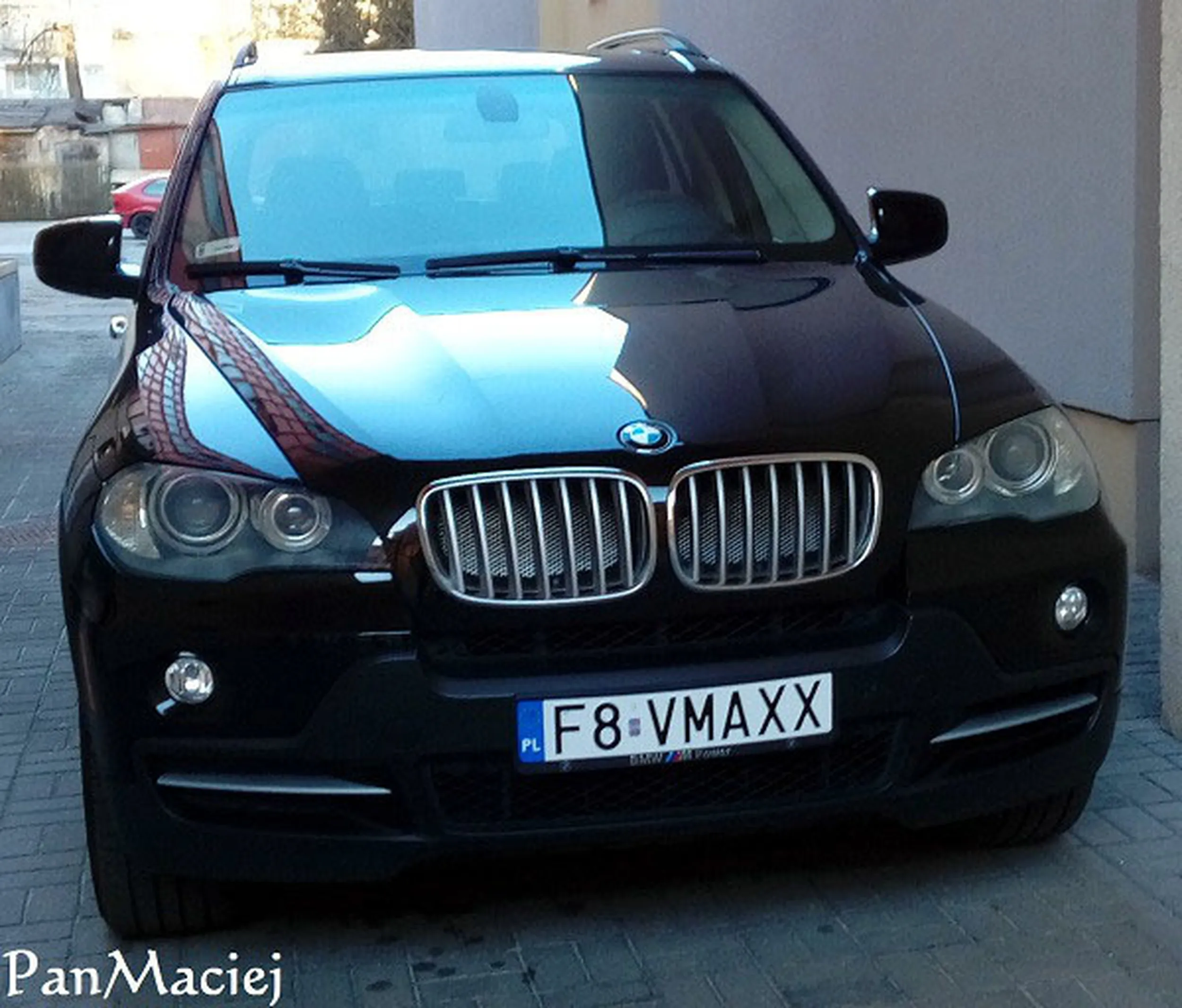 Fajny numer, blacha F8 VMAXX