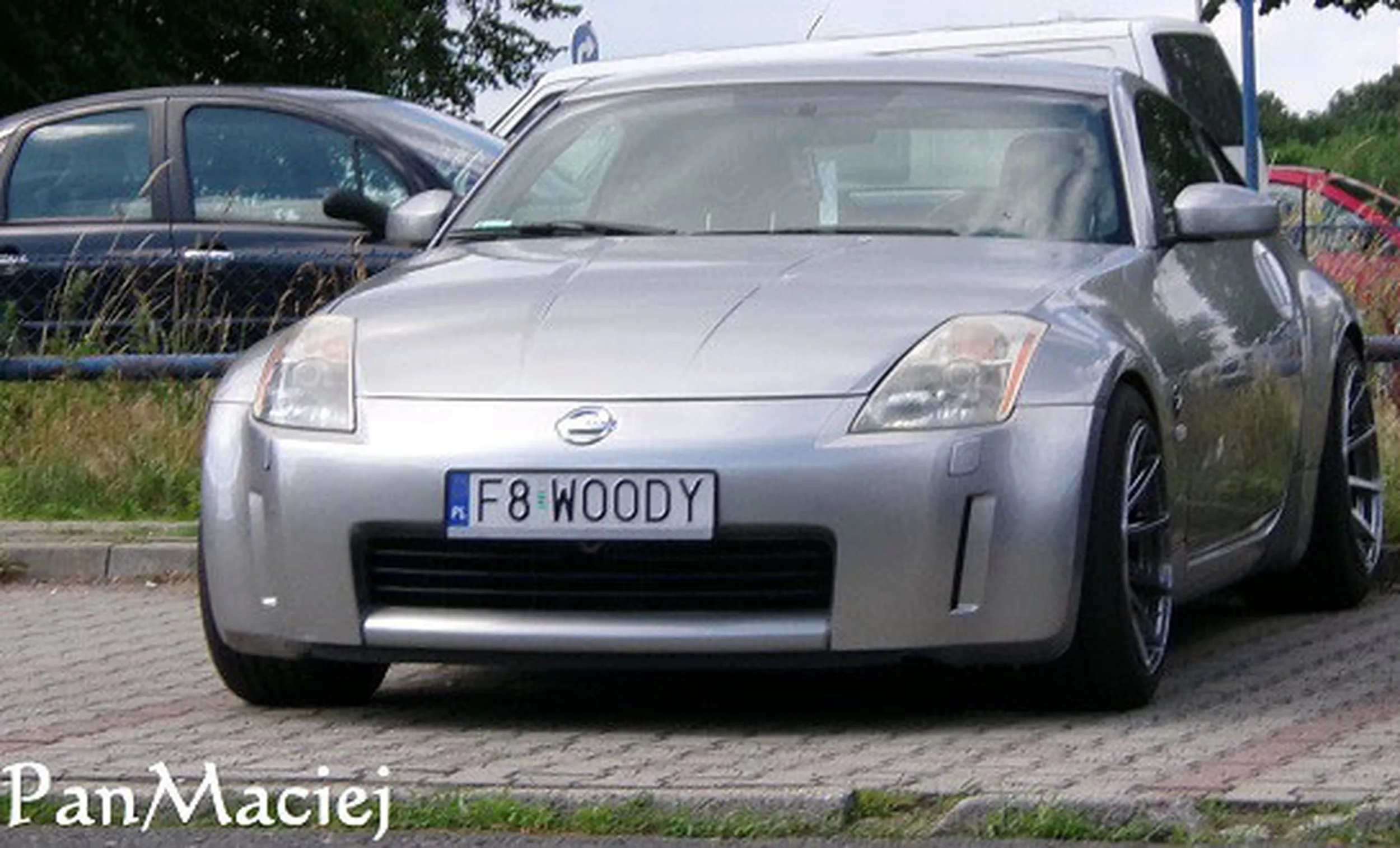 Fajny numer, blacha F8 WOODY