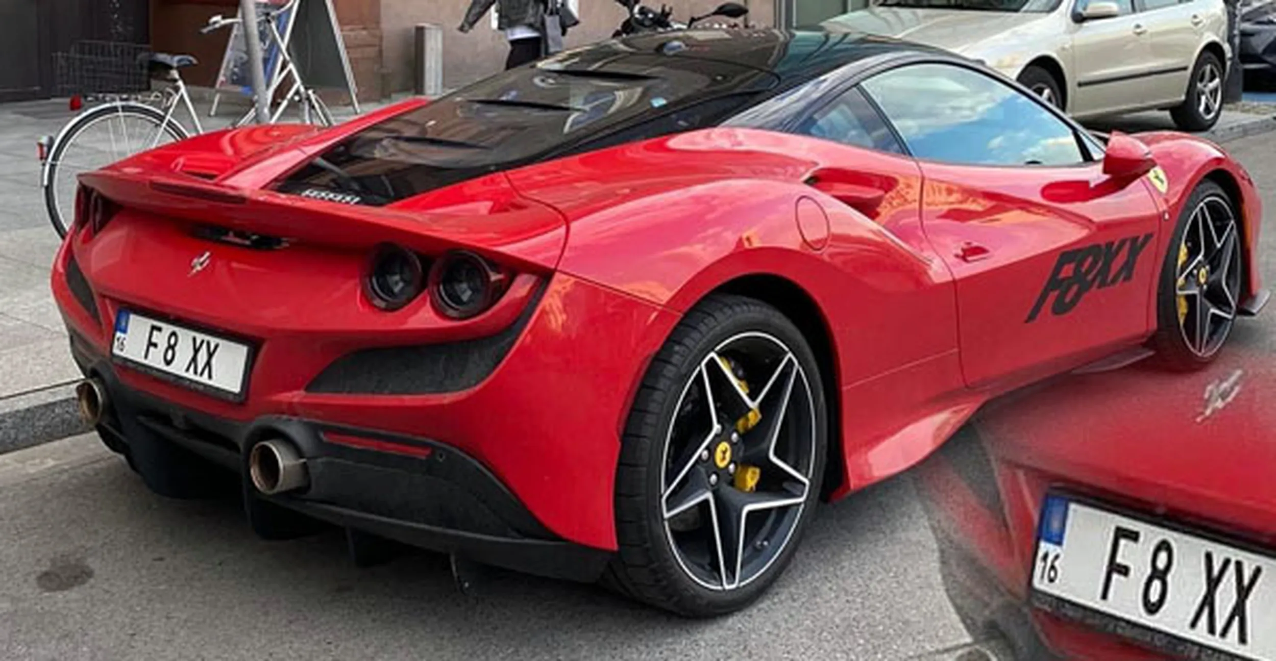 Fajny numer, blacha F8 XX