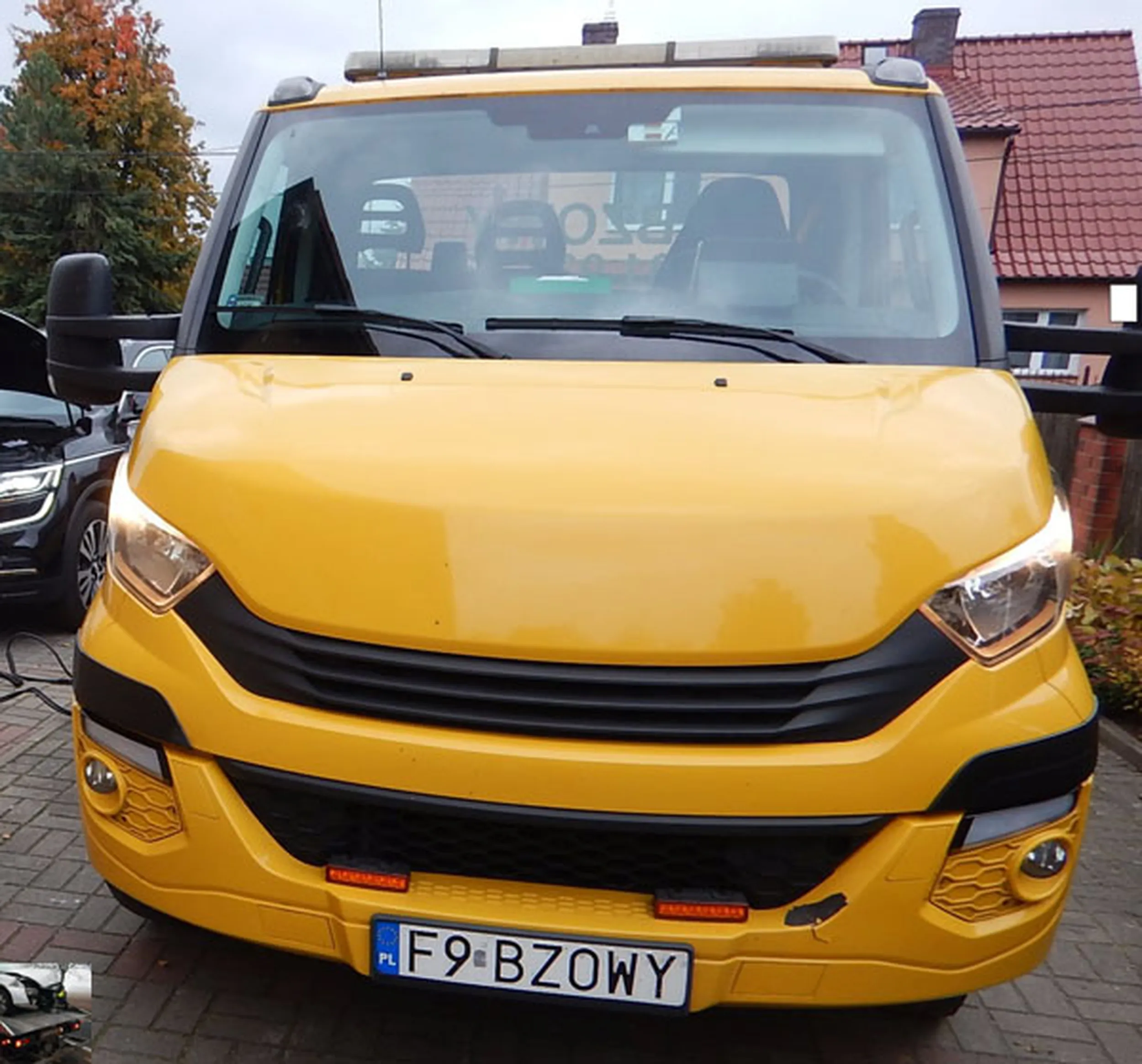 Fajny numer, blacha F9 BZOWY