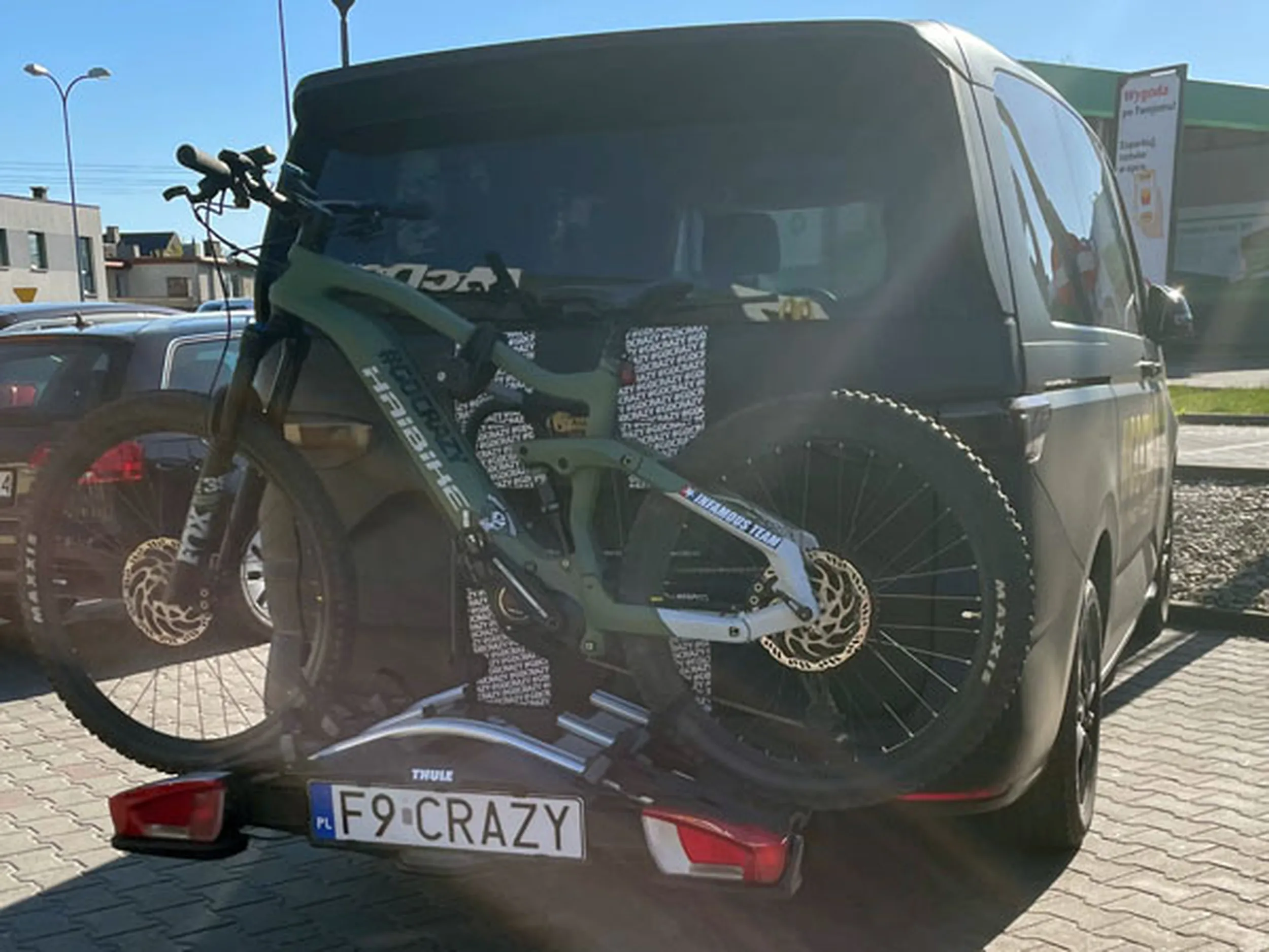 Fajny numer, blacha F9 CRAZY