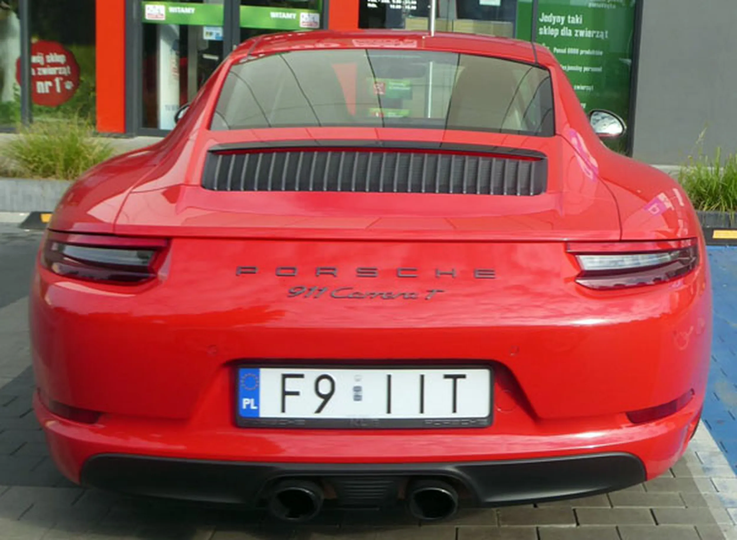 Fajny numer, blacha F9 IIT