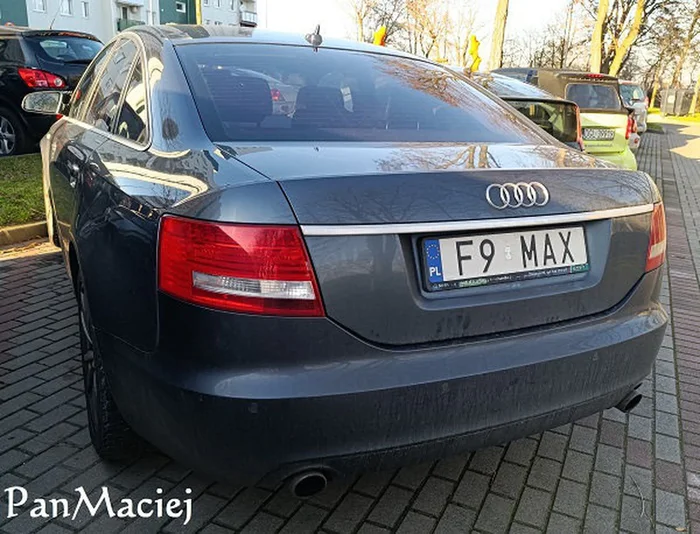 Fajny numer, blacha F9 MAX