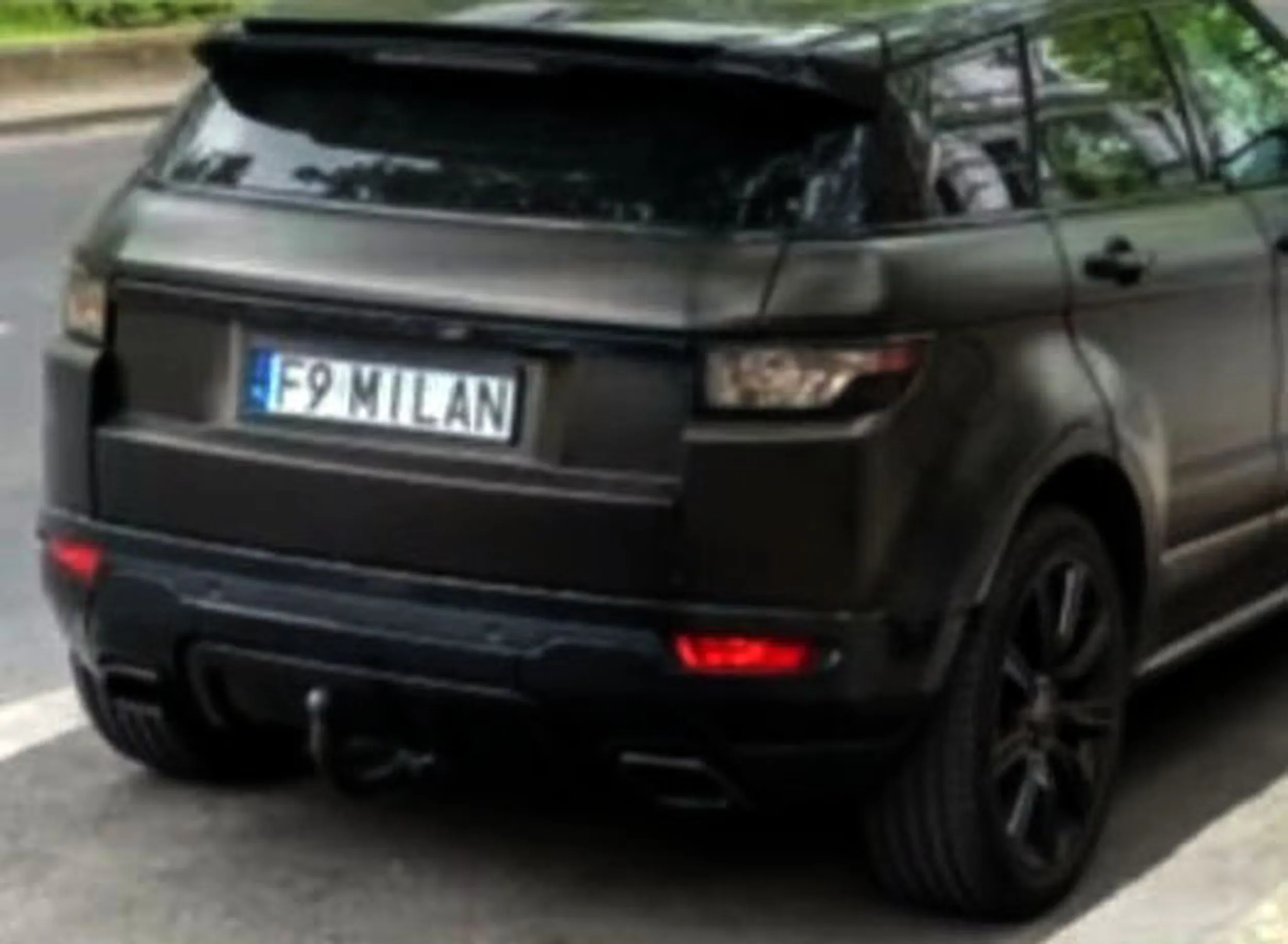 Fajny numer, blacha F9 MILAN