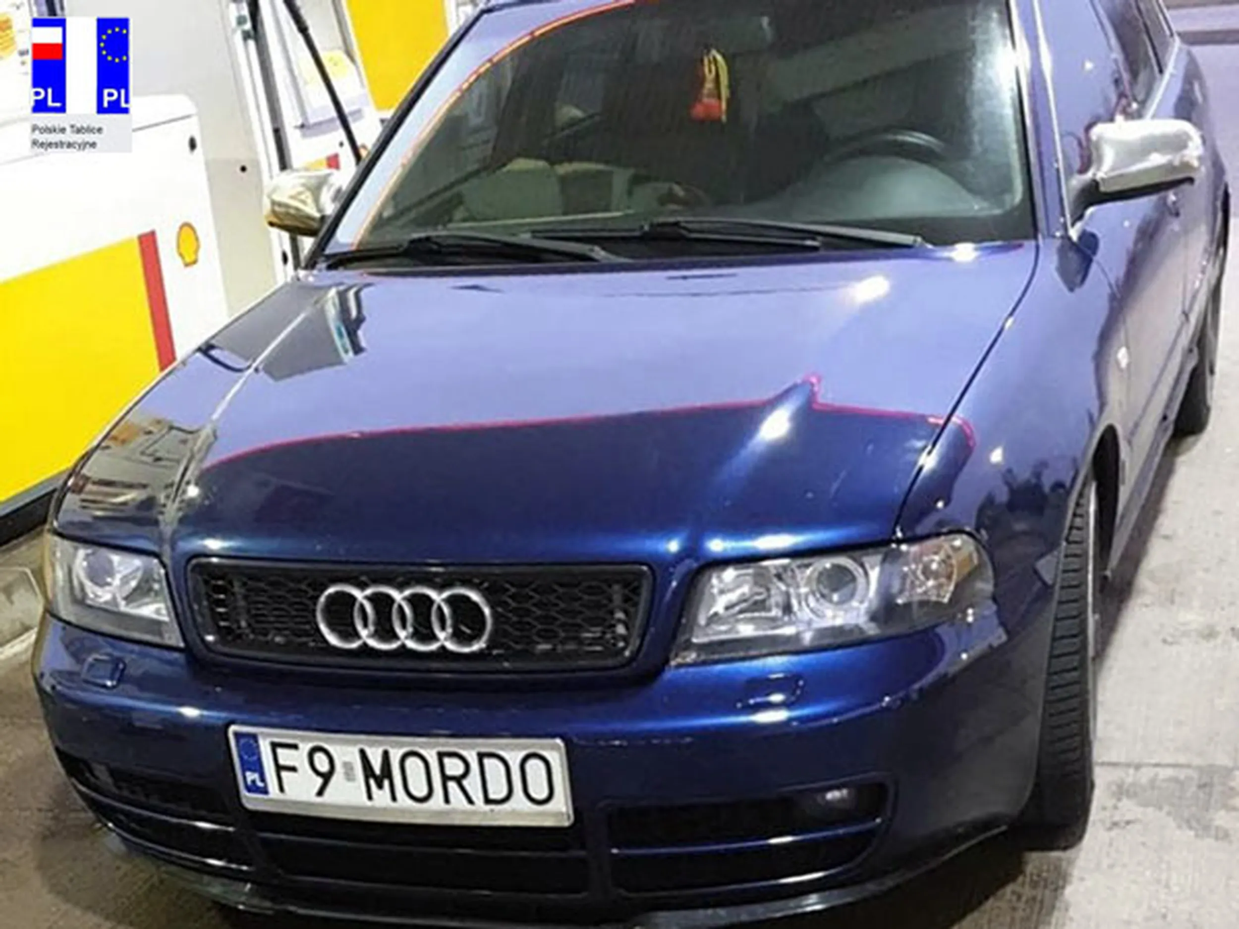 Fajny numer, blacha F9 MORDO