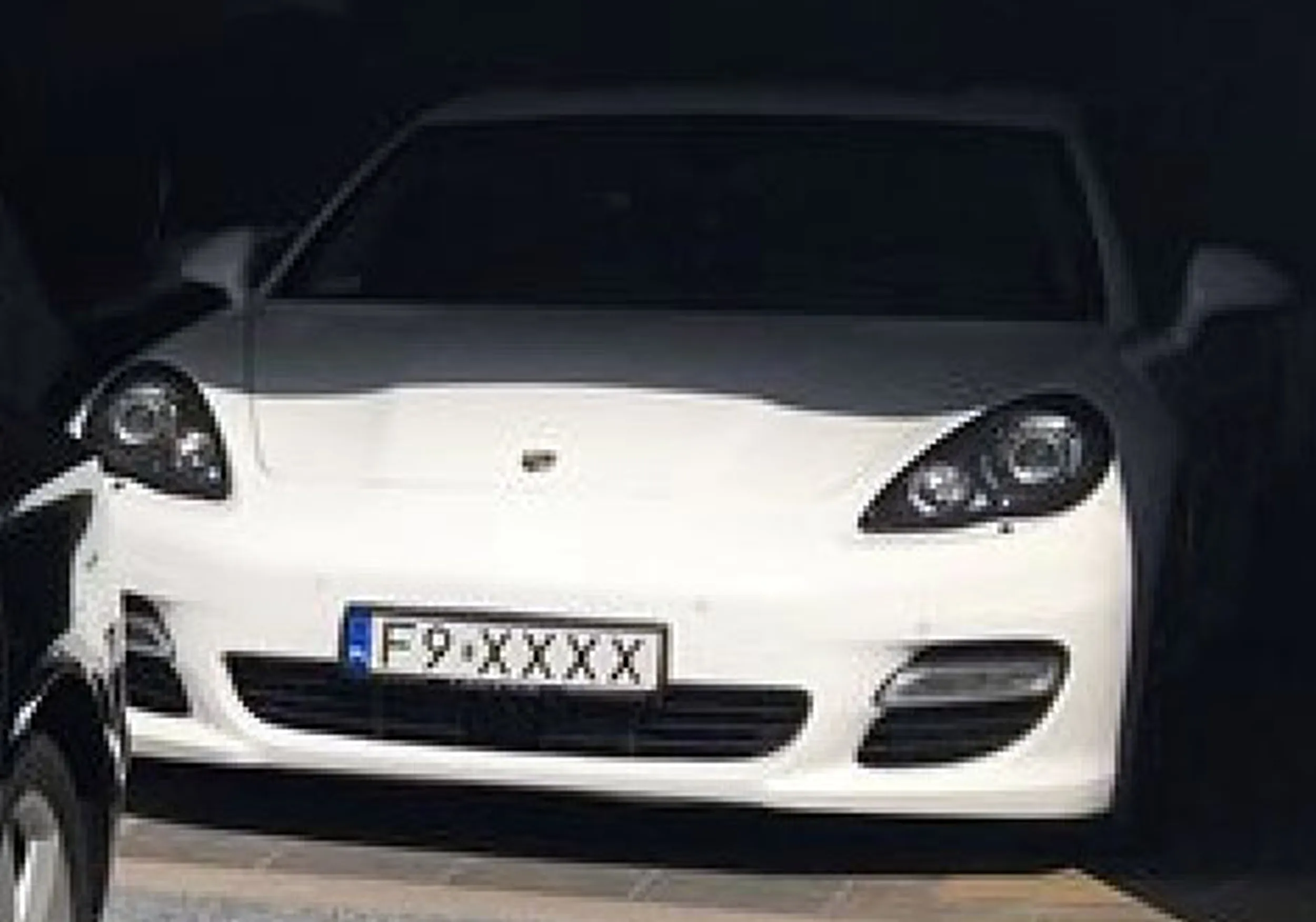 Fajny numer, blacha F9 XXXX