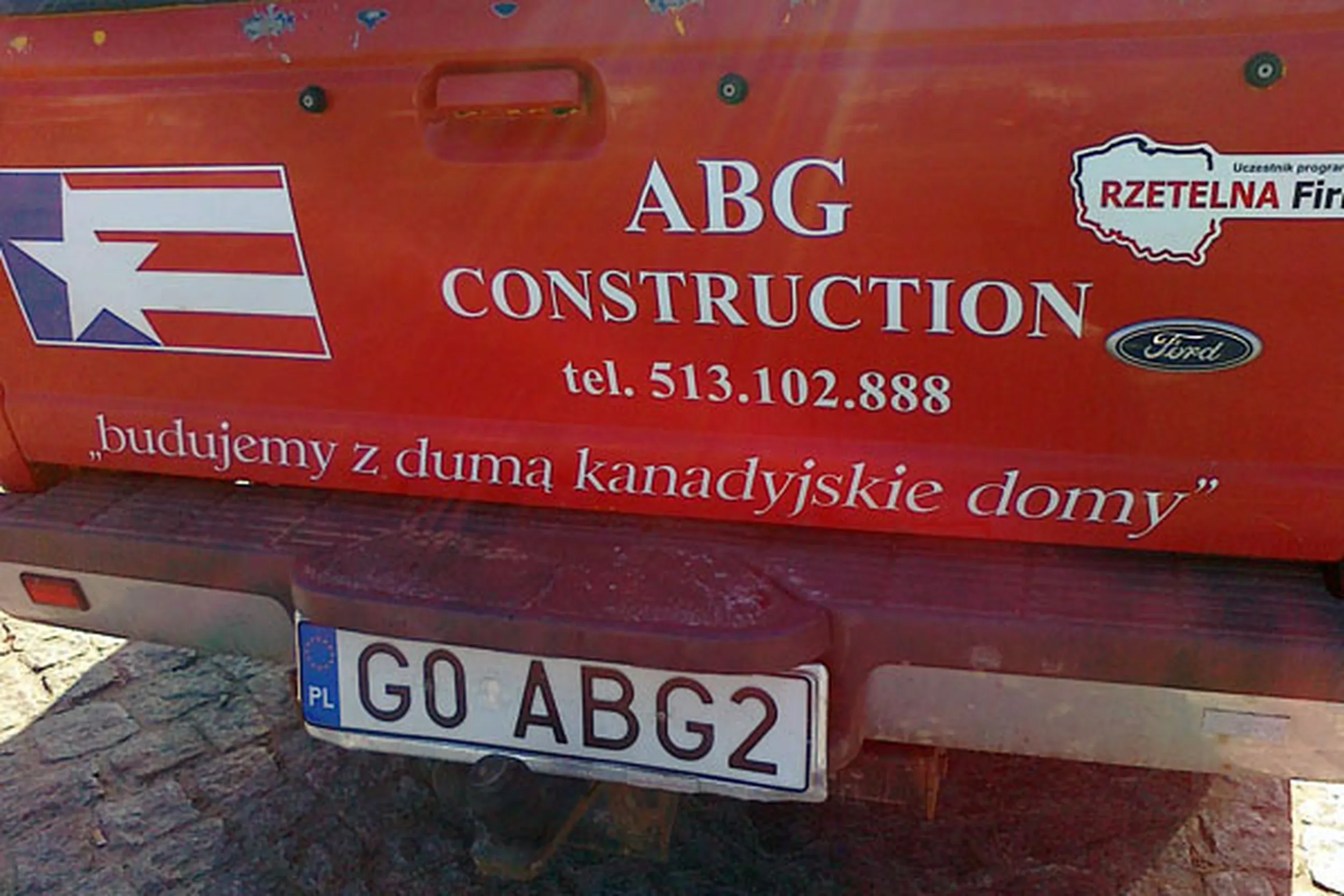 Fajny numer, blacha G0 ABG2