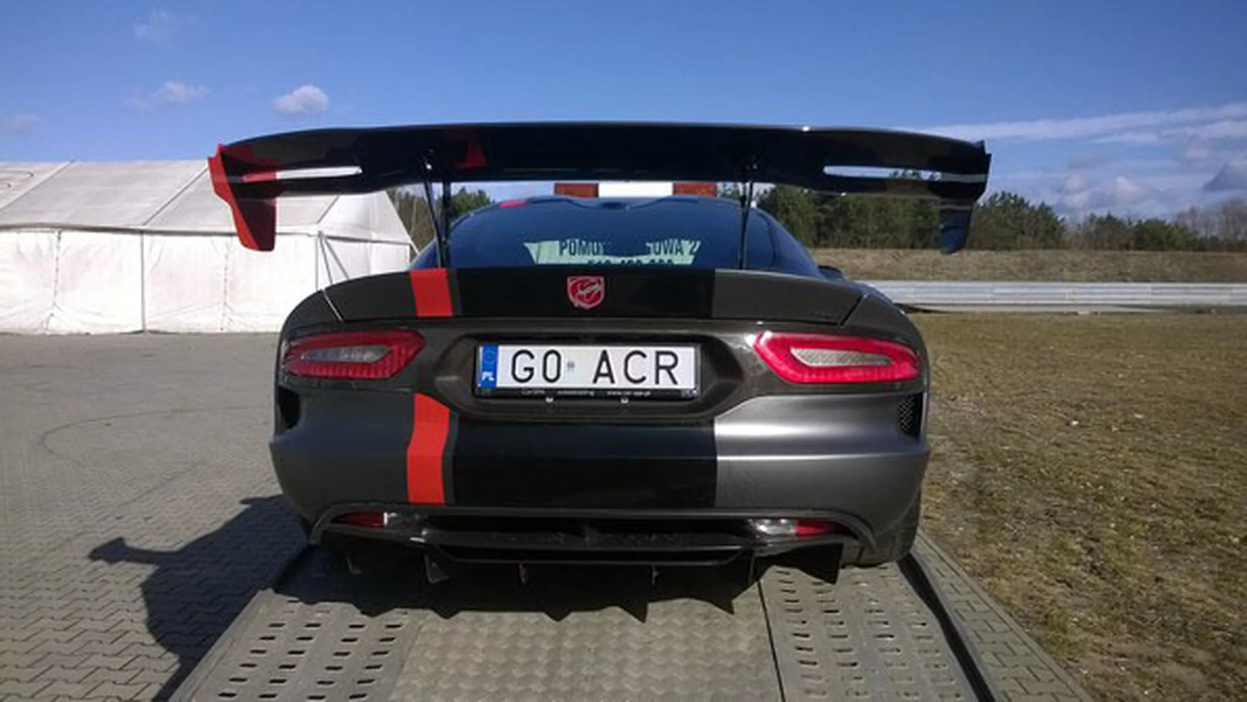 Fajny numer, blacha G0 ACR