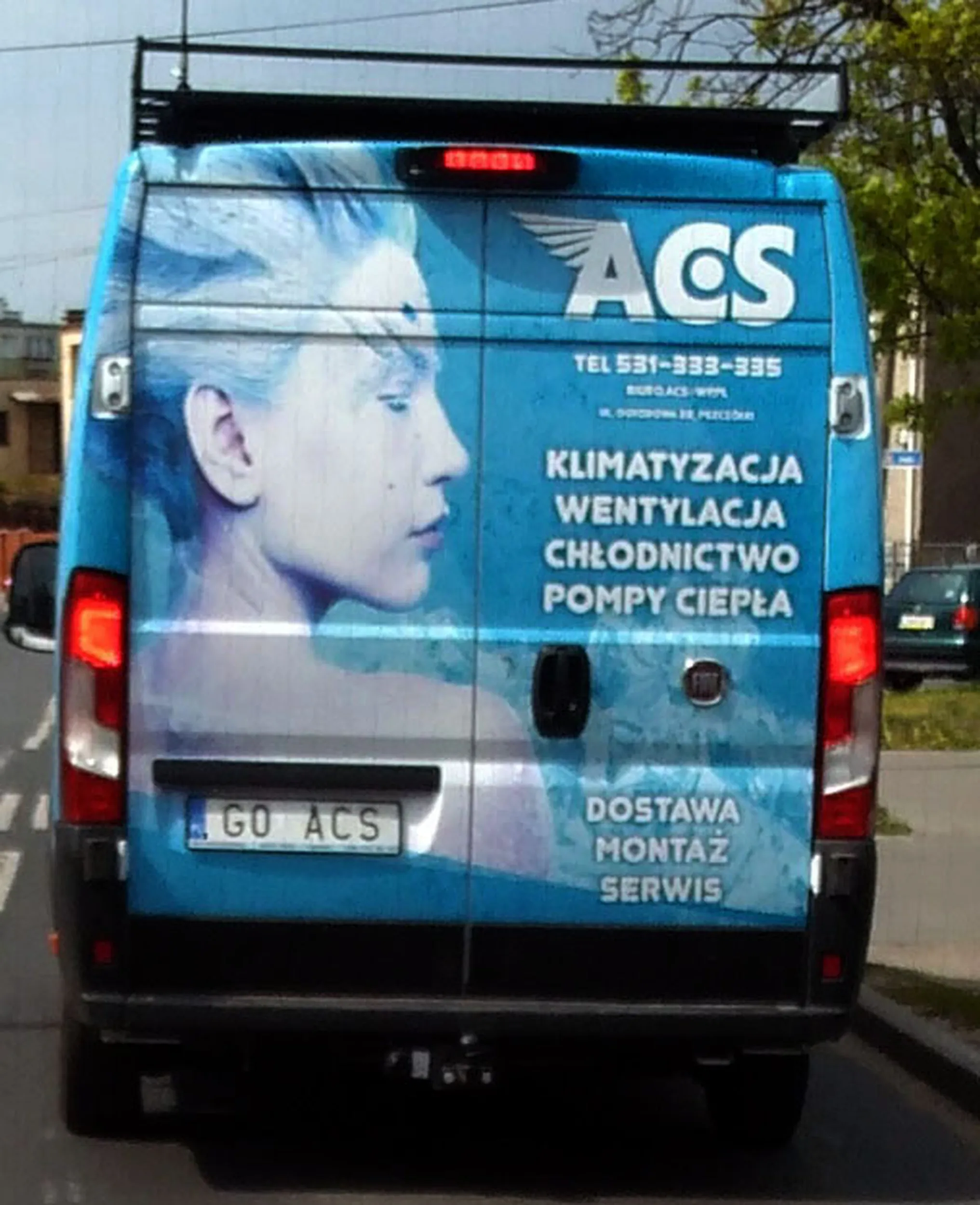 Fajny numer, blacha G0 ACS