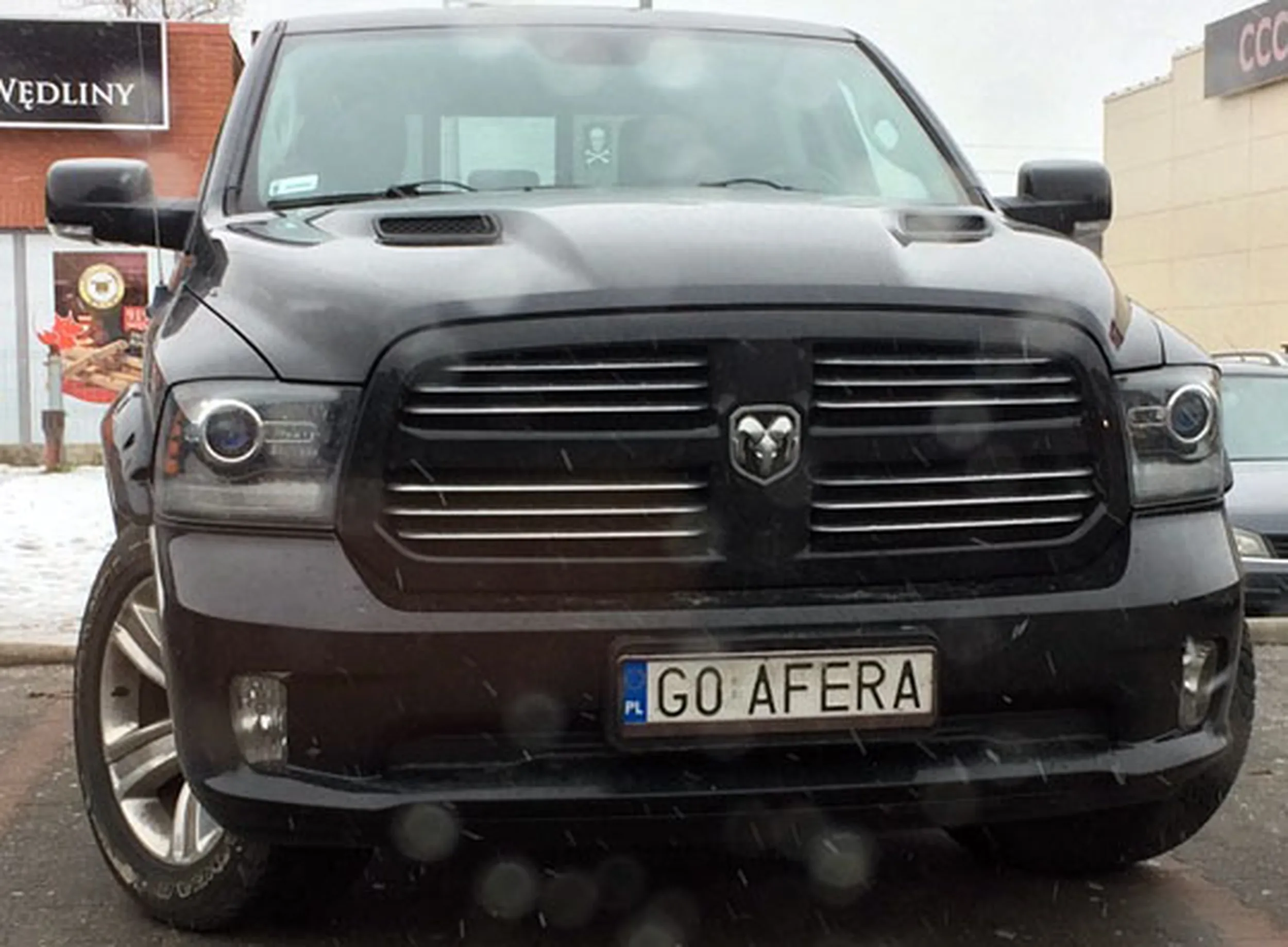 Fajny numer, blacha G0 AFERA