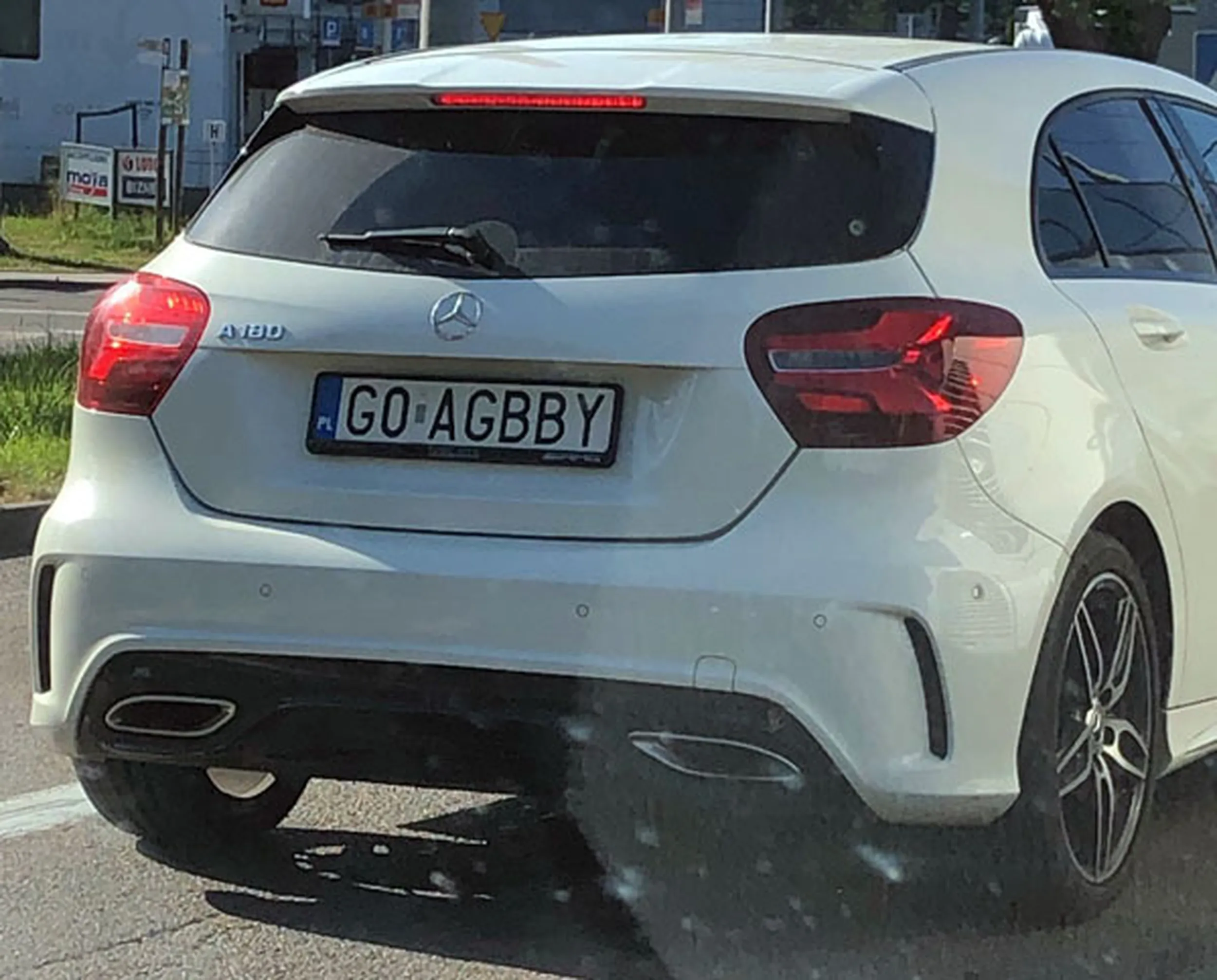 Fajny numer, blacha G0 AGBBY