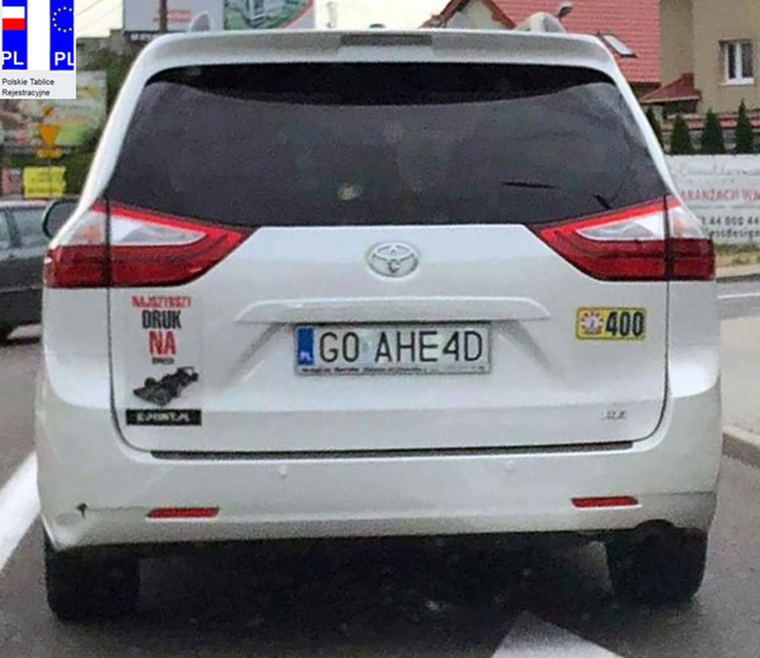 Fajny numer, blacha G0 AHE4D